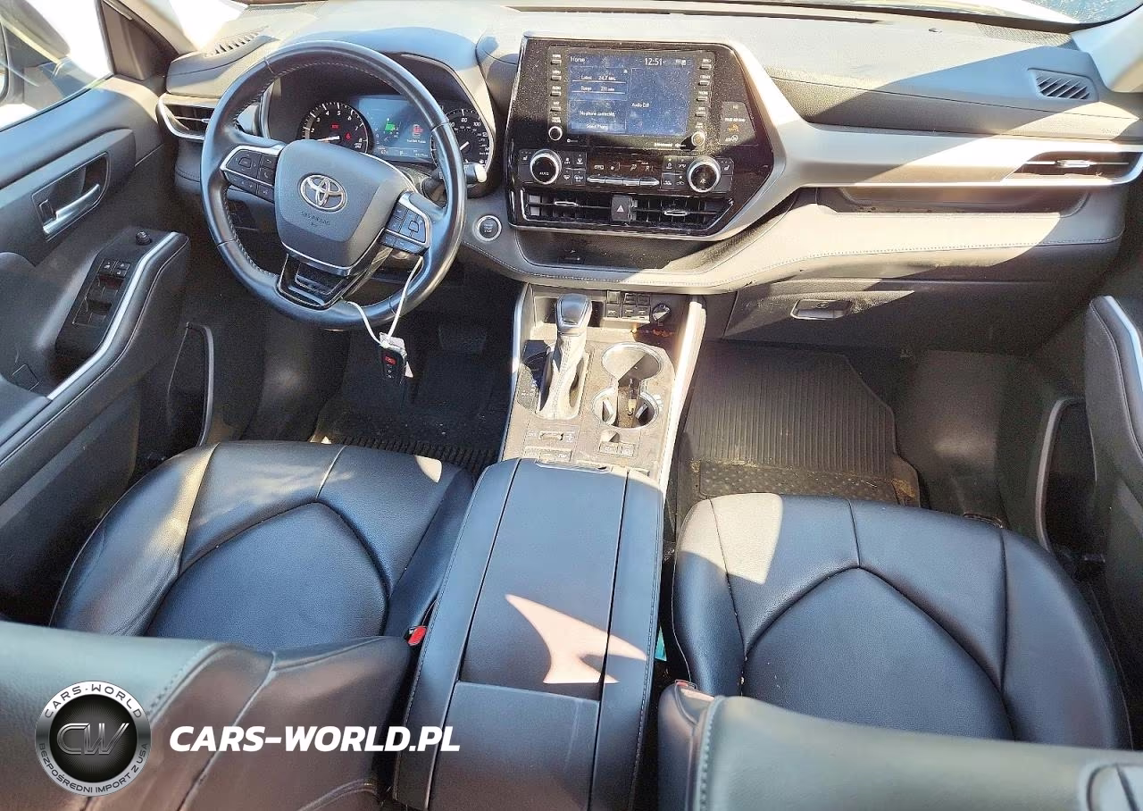 2021 Toyota Highlander Xle VIN:5TDGZRBH4MS135092 - 8