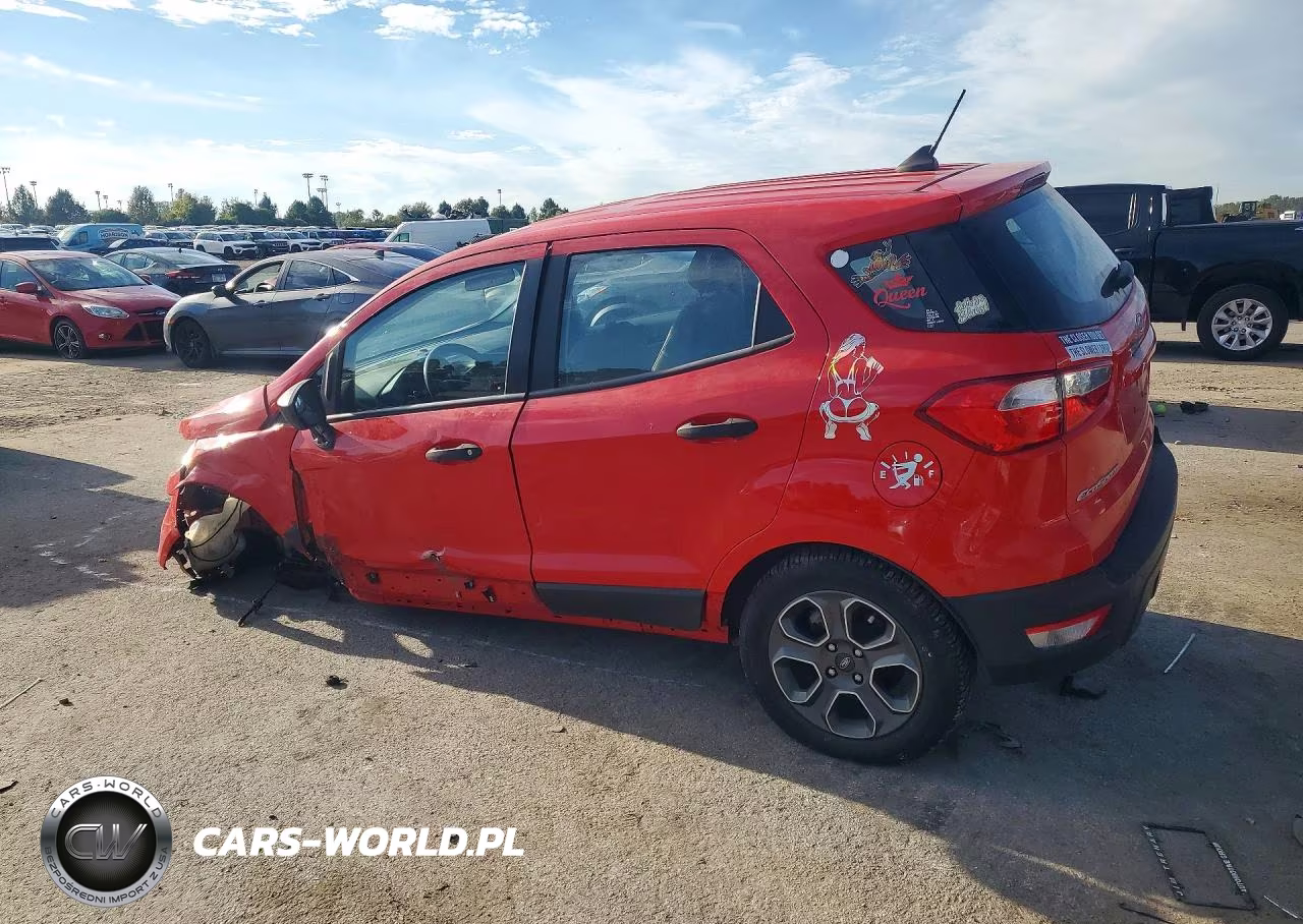 2021 Ford Ecosport S VIN:MAJ3S2FE7MC408852 - 2