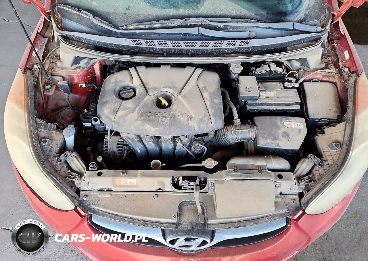 2013 Hyundai Elantra Gls VIN:KMHDH4AE0DU527431 - 11