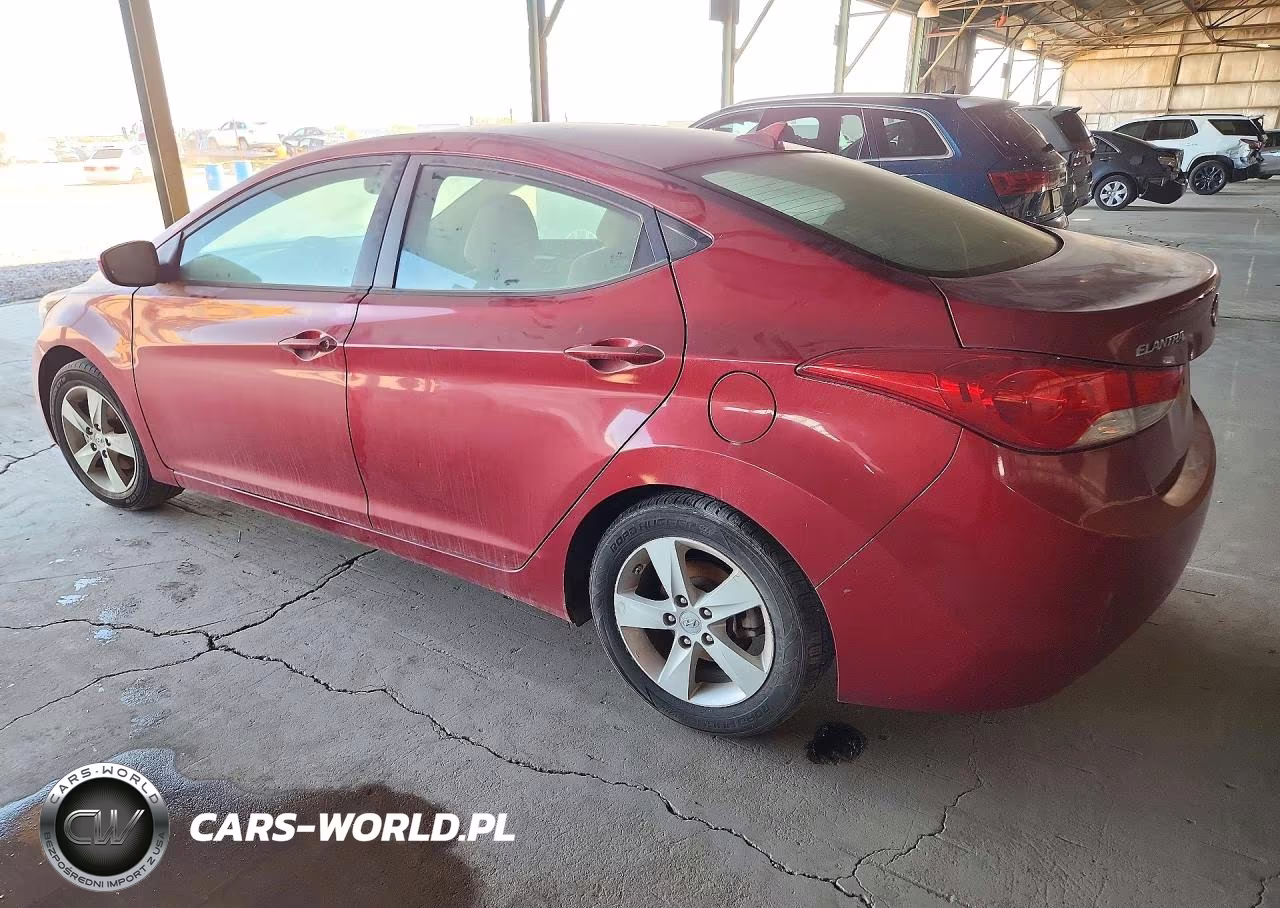 2013 Hyundai Elantra Gls VIN:KMHDH4AE0DU527431 - 2