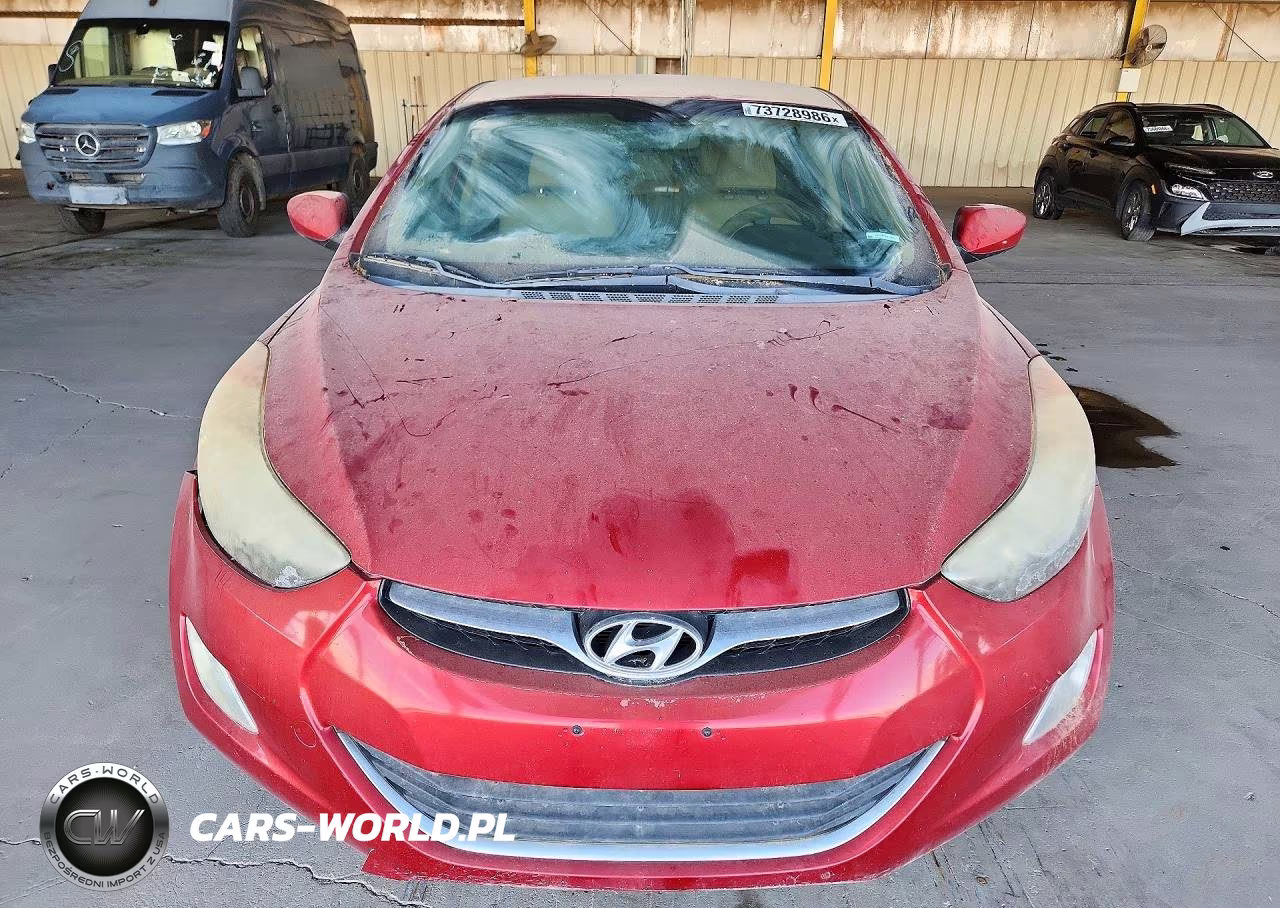 2013 Hyundai Elantra Gls VIN:KMHDH4AE0DU527431 - 5