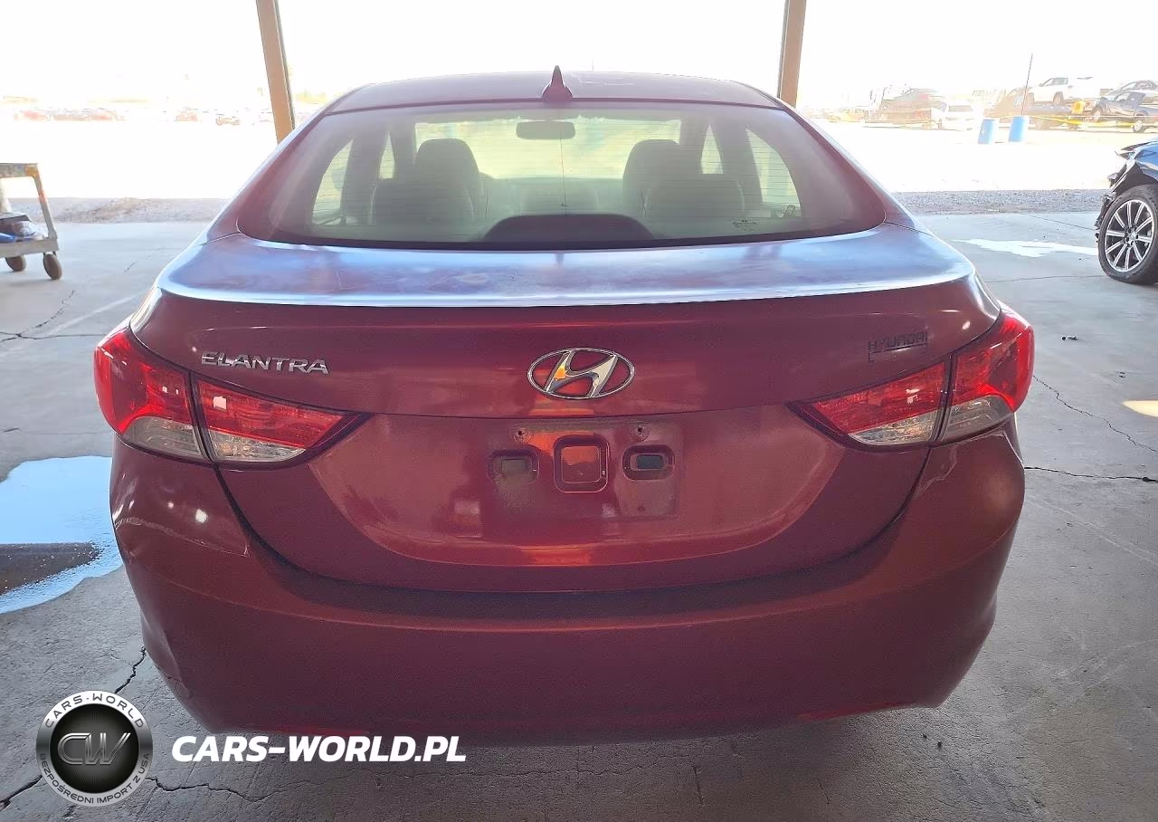 2013 Hyundai Elantra Gls VIN:KMHDH4AE0DU527431 - 6