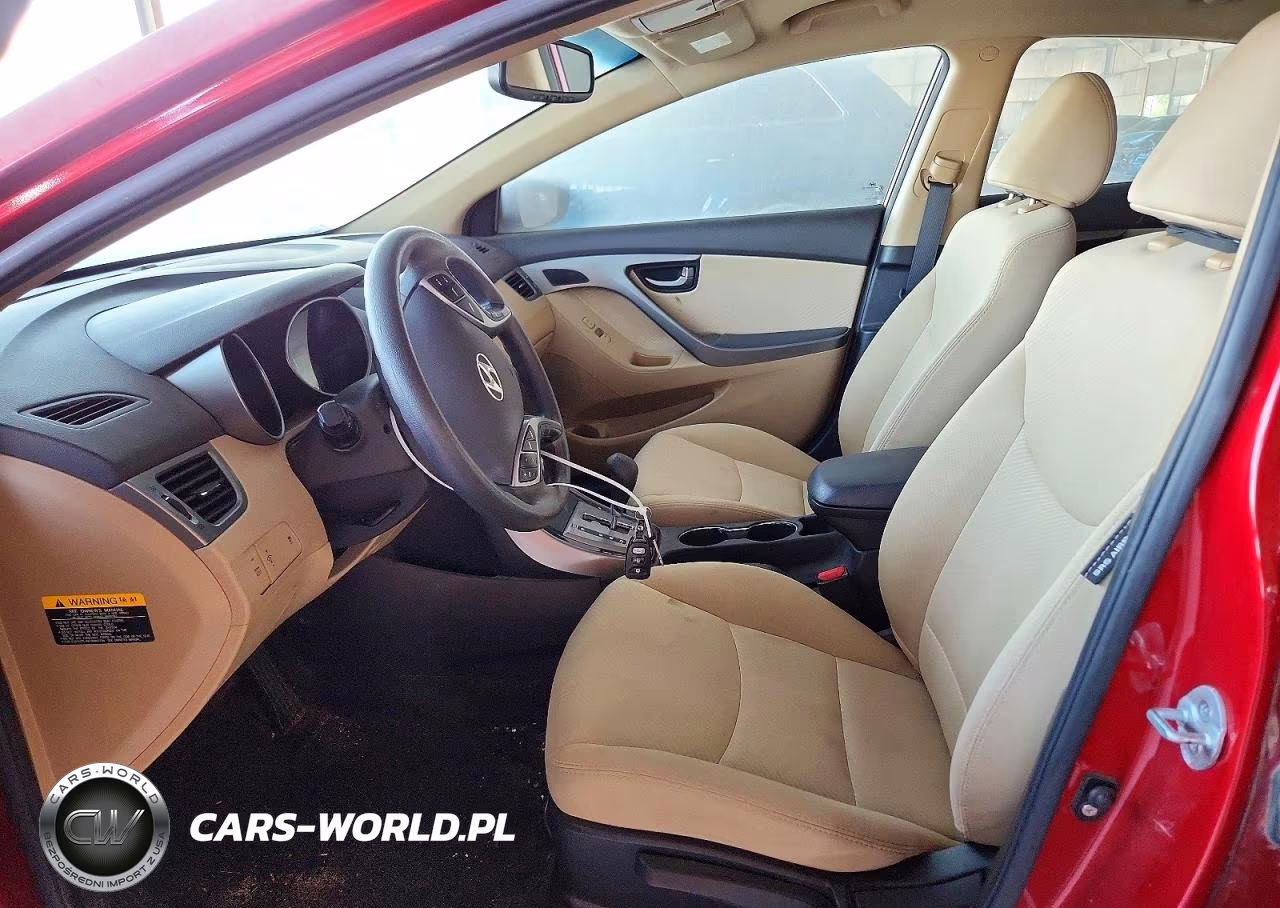 2013 Hyundai Elantra Gls VIN:KMHDH4AE0DU527431 - 7
