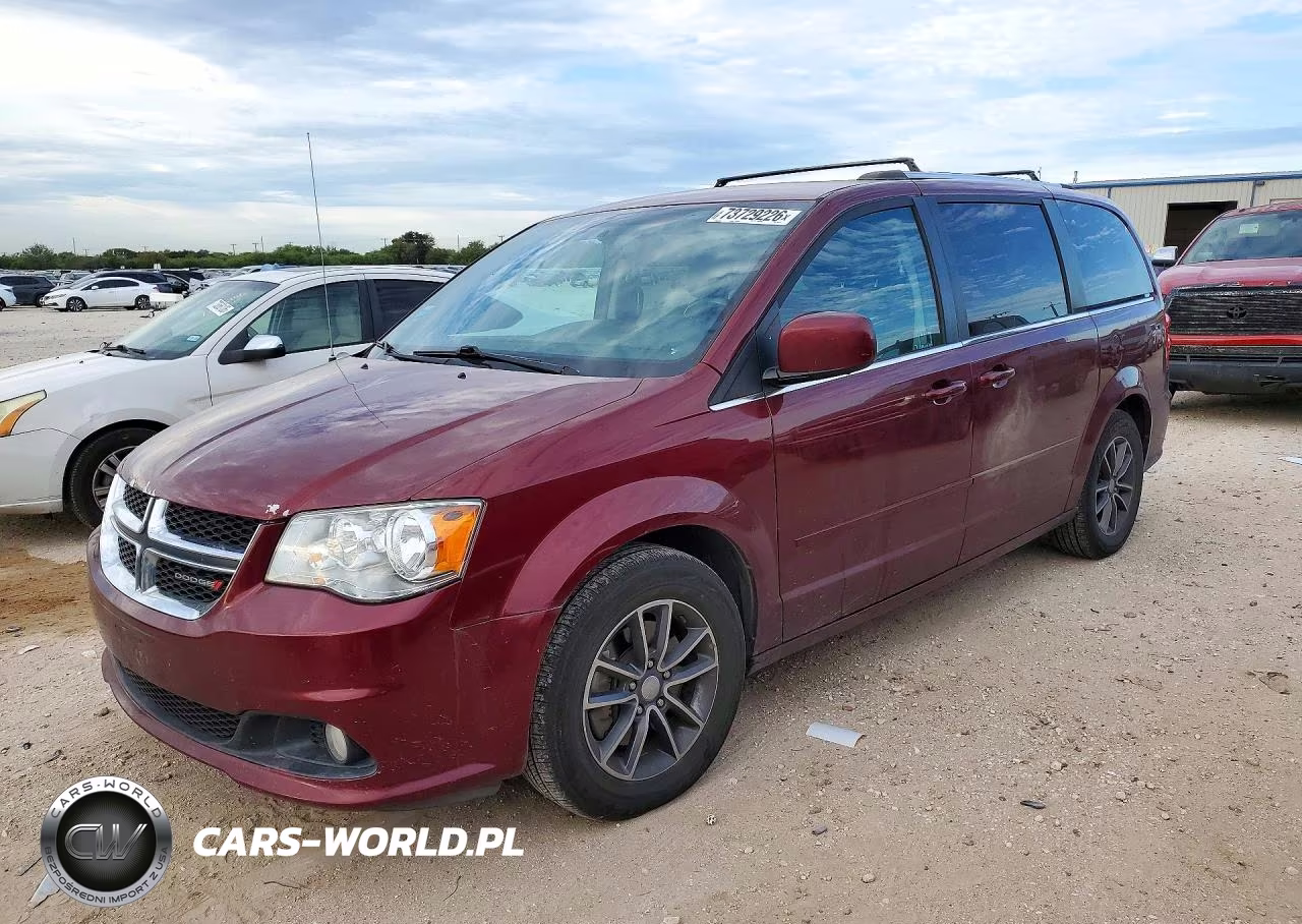 2017 Dodge Grand Caravan Sxt VIN:2C4RDGCG8HR867712 - 1