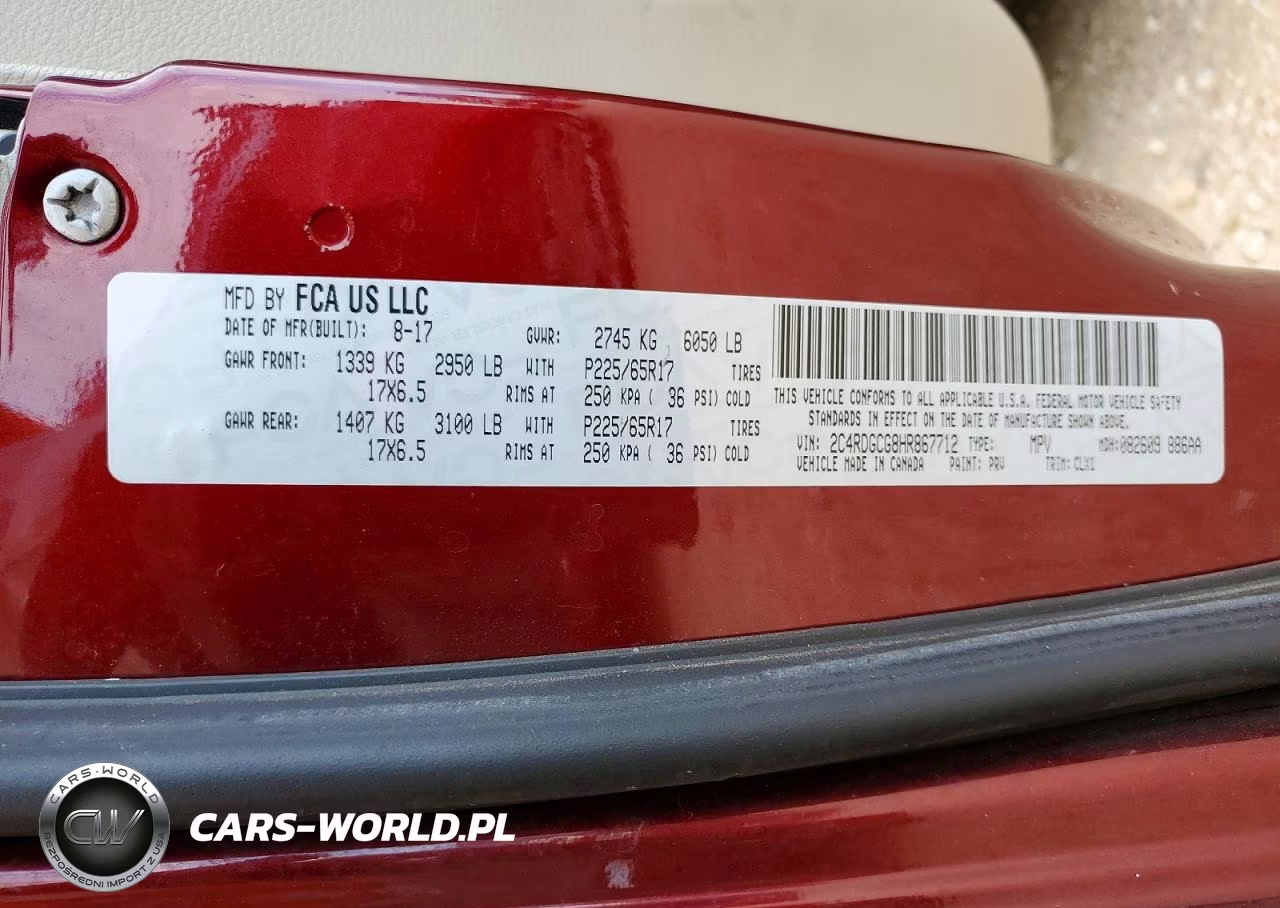 2017 Dodge Grand Caravan Sxt VIN:2C4RDGCG8HR867712 - 13