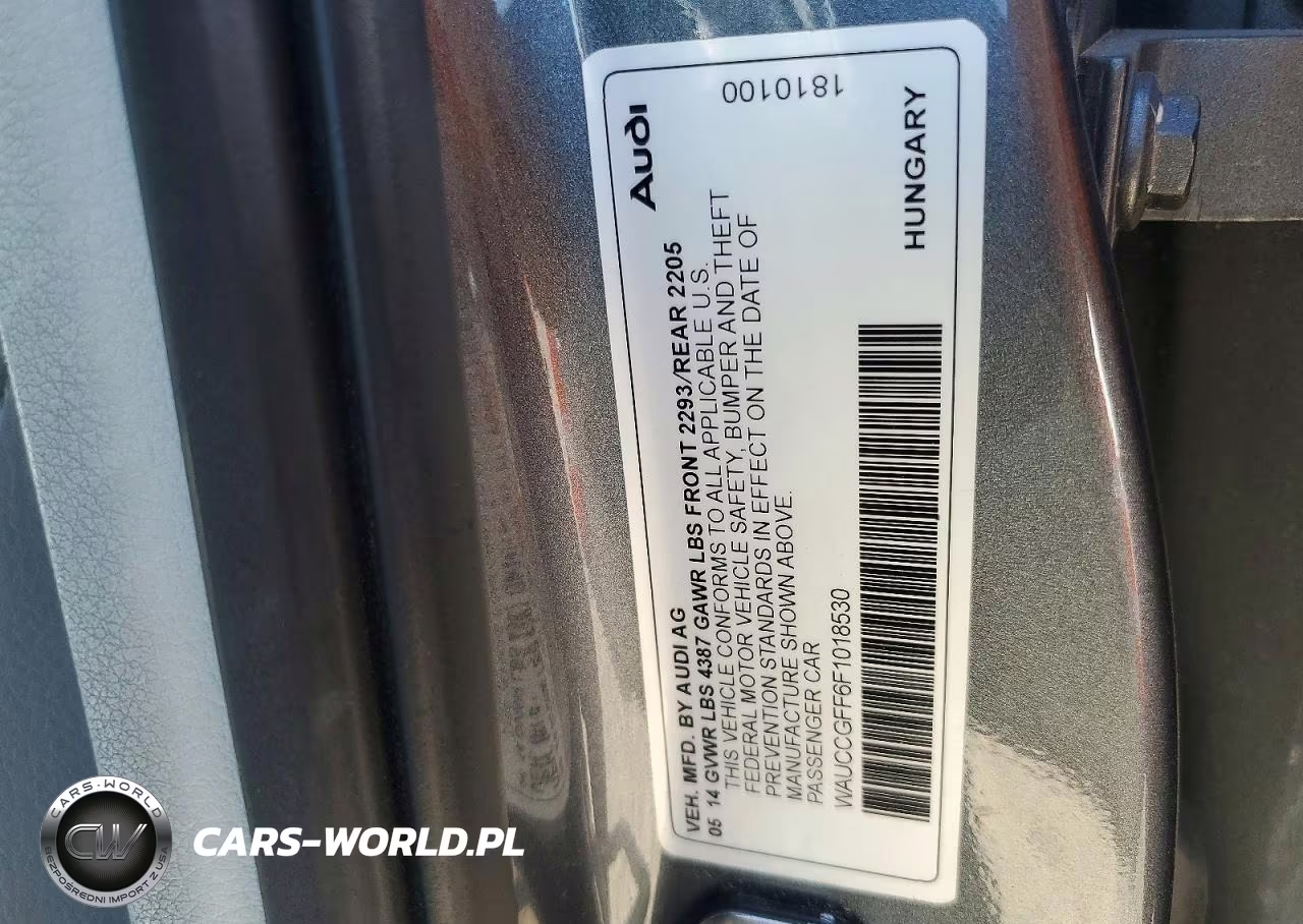 2015 Audi A3 Premium Plus VIN:WAUCCGFF6F1018530 - 12