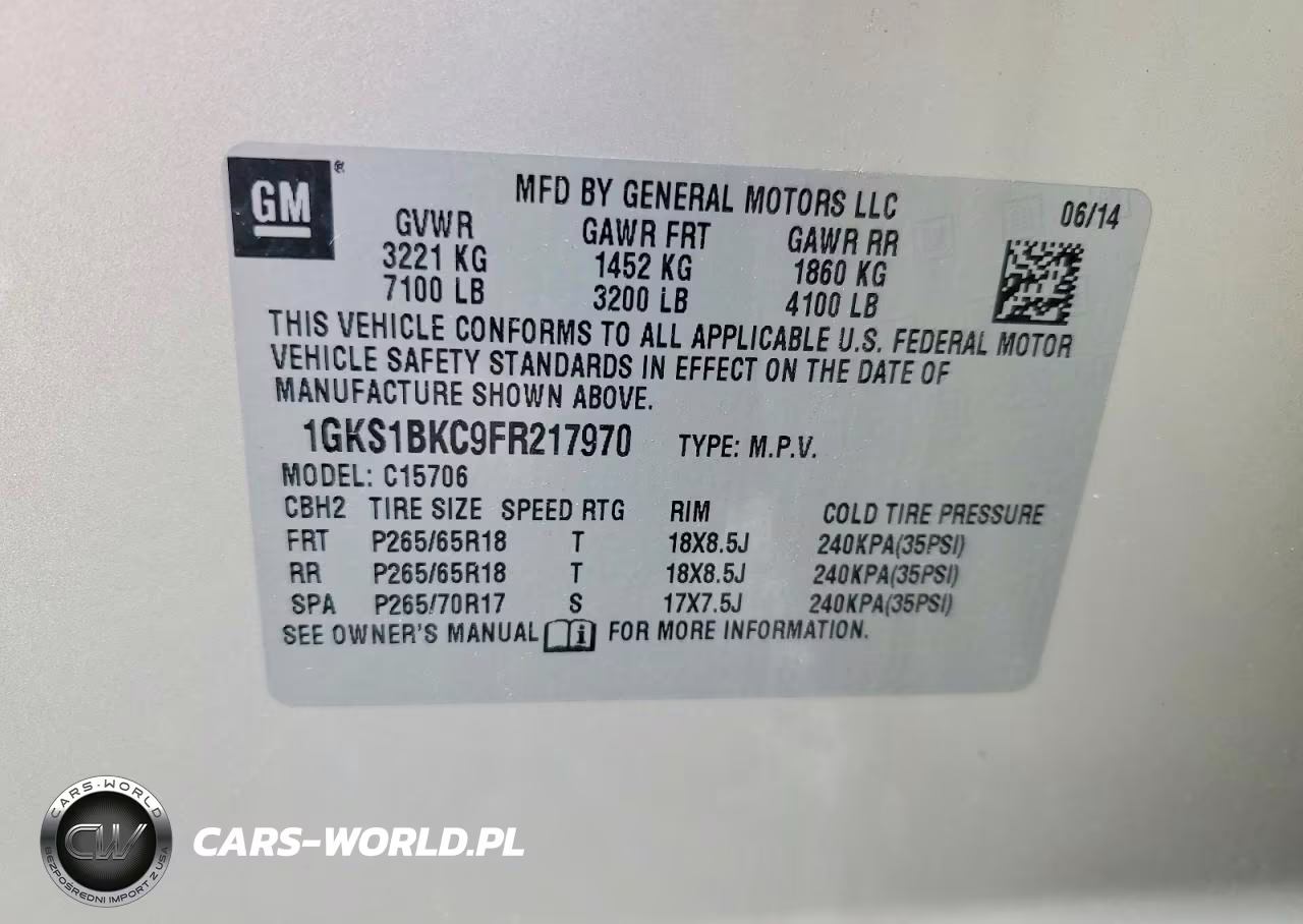 2015 GMC Yukon Slt VIN:1GKS1BKC9FR217970 - 13