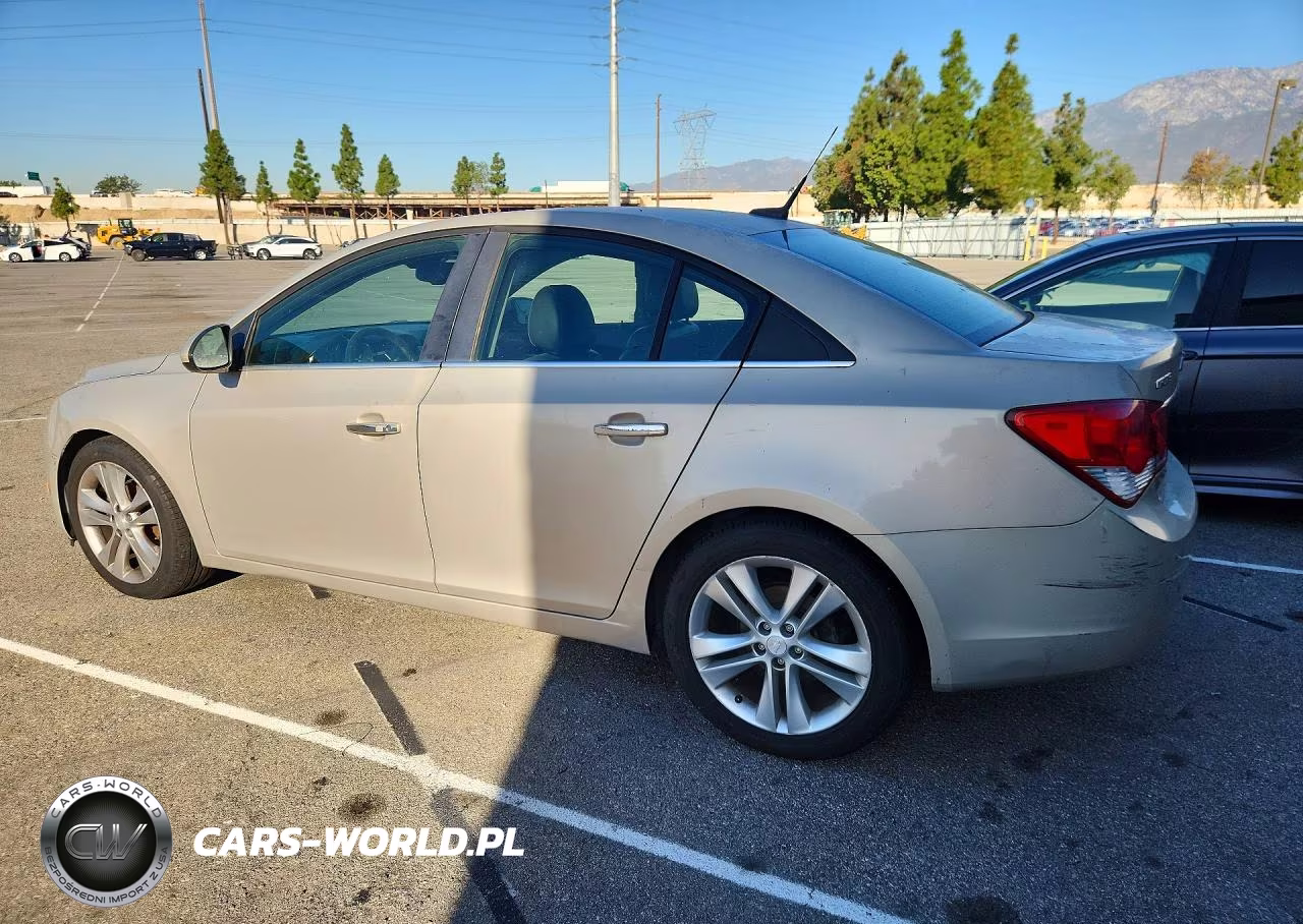 2012 Chevrolet Cruze Ltz VIN:1G1PH5SC6C7156205 - 2