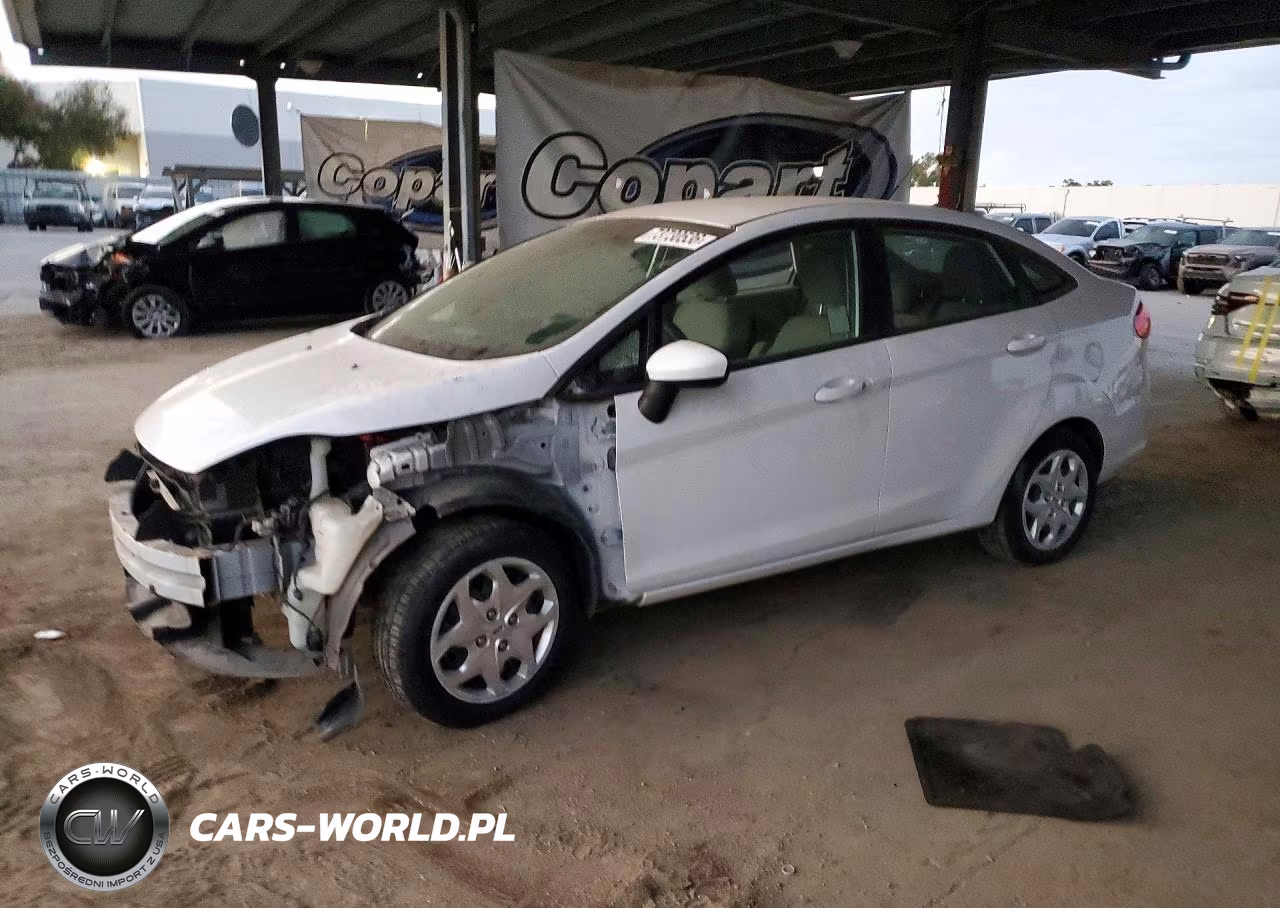2012 Ford Fiesta Se VIN:3FADP4BJ7CM140838 - 1