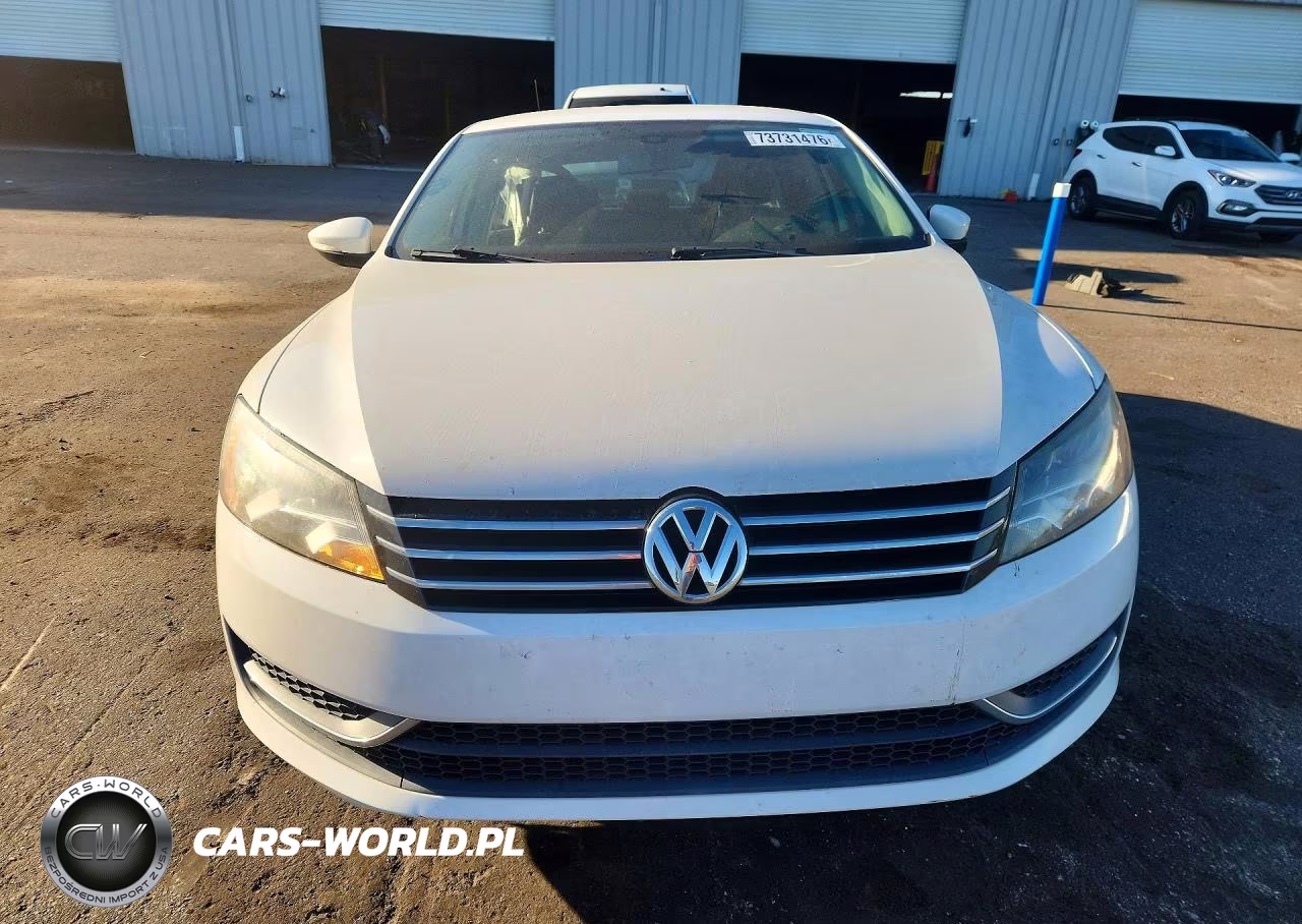 2012 Volkswagen Passat S VIN:1VWAH7A32CC067665 - 5