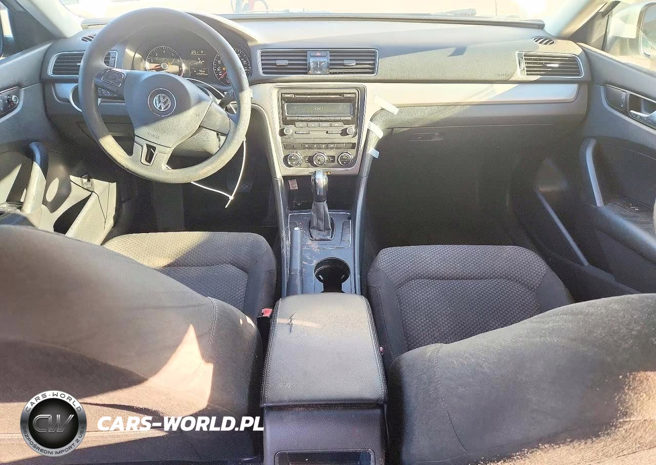 2012 Volkswagen Passat S VIN:1VWAH7A32CC067665 - 8