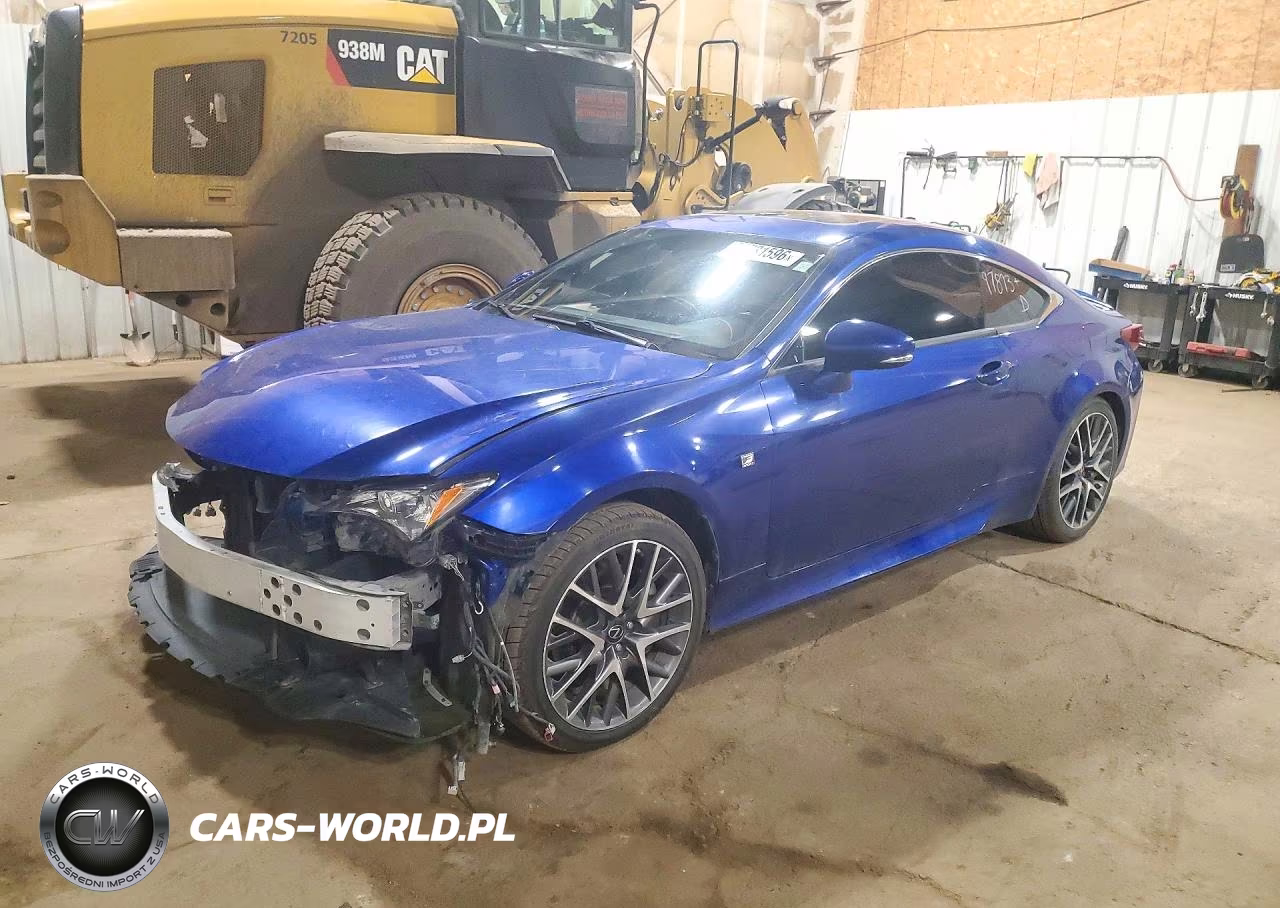 2016 Lexus Rc 300 VIN:JTHSM5BC1G5001140 - 1