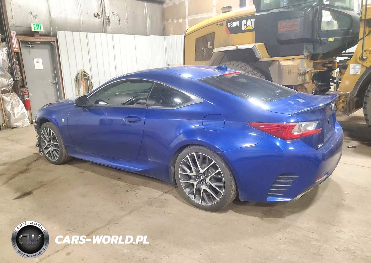 2016 Lexus Rc 300 VIN:JTHSM5BC1G5001140 - 2