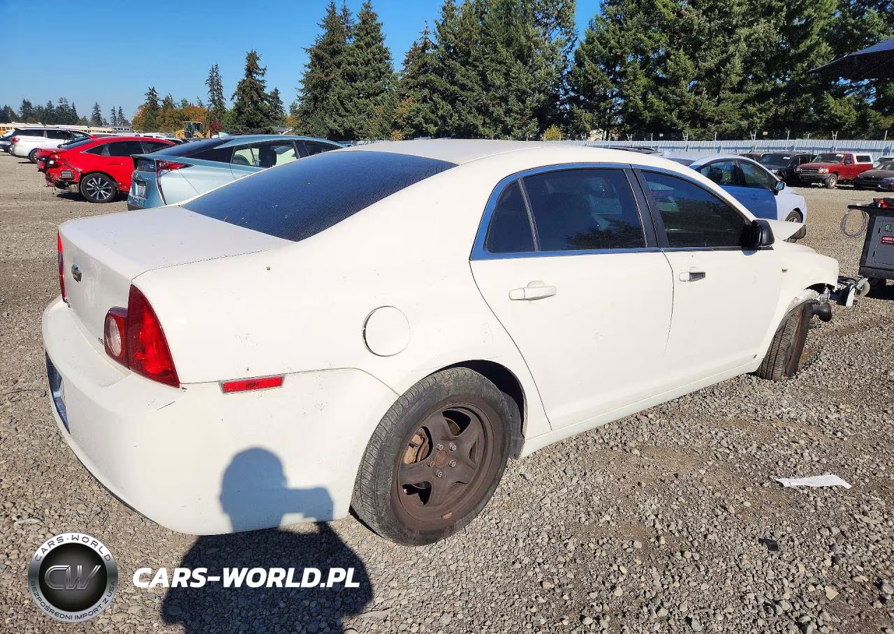 2008 Chevrolet Malibu Ls VIN:1G1ZG57B78F176360 - 3