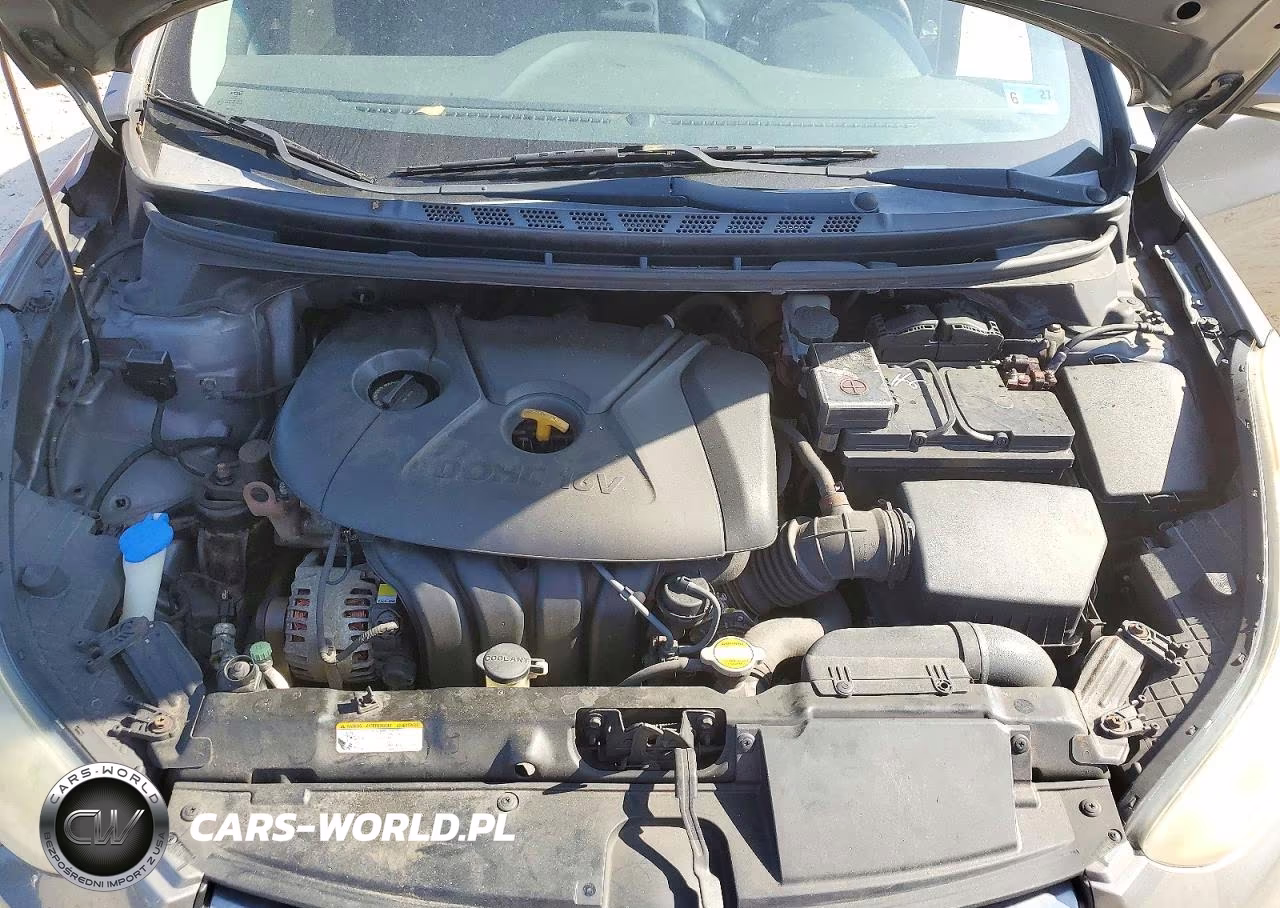 2012 Hyundai Elantra Limited VIN:5NPDH4AE7CH150187 - 11