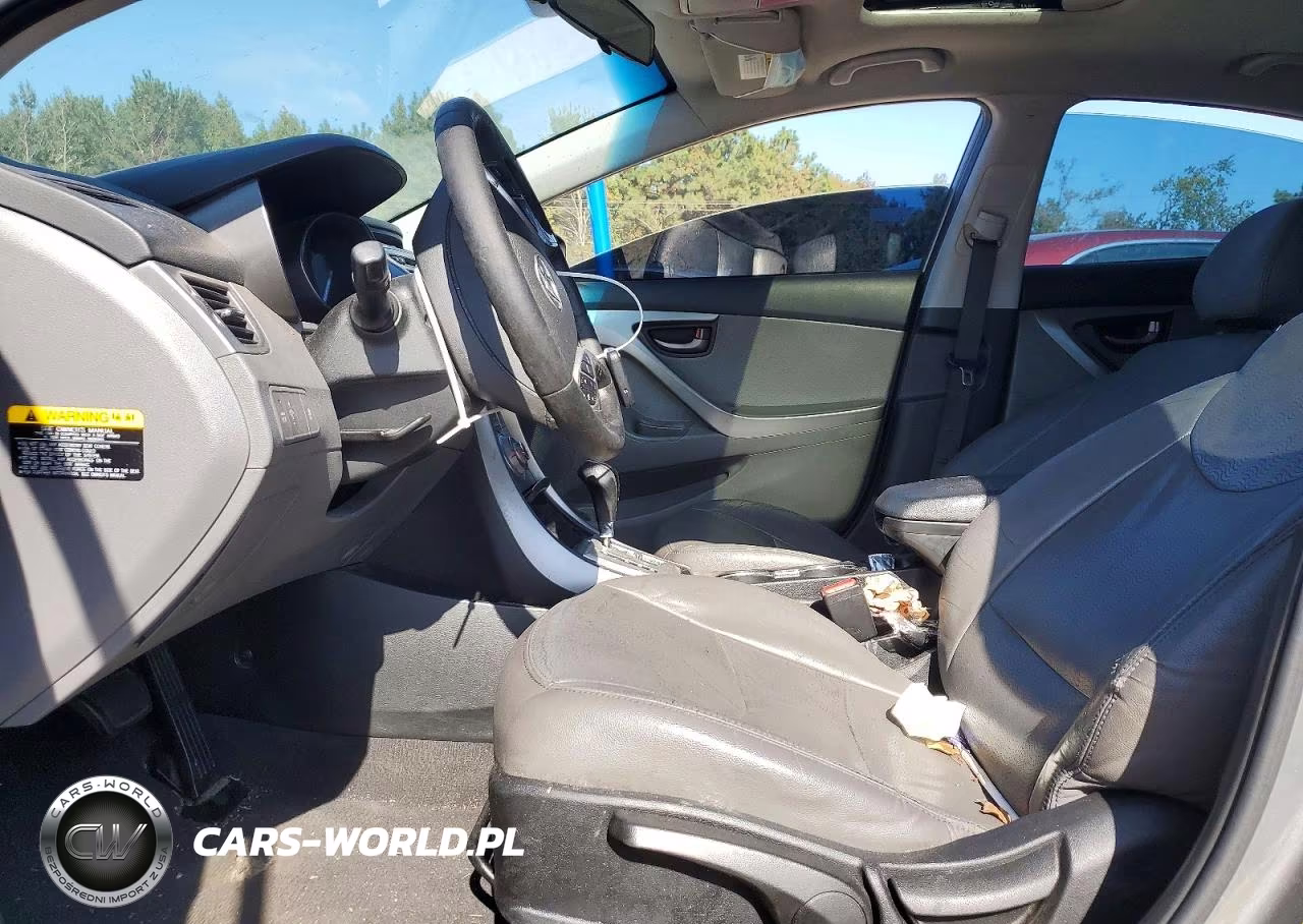 2012 Hyundai Elantra Limited VIN:5NPDH4AE7CH150187 - 7