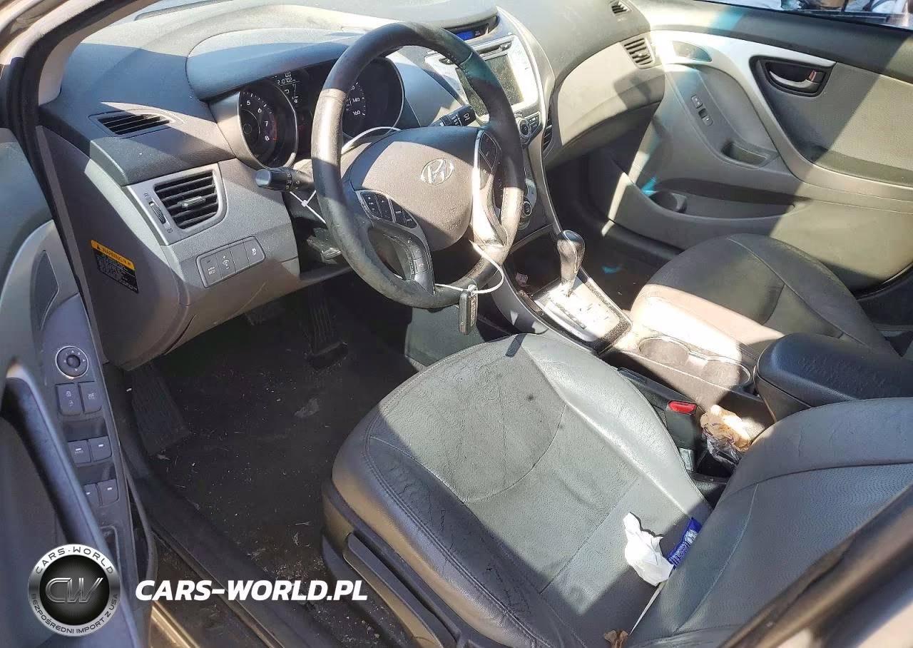 2012 Hyundai Elantra Limited VIN:5NPDH4AE7CH150187 - 8