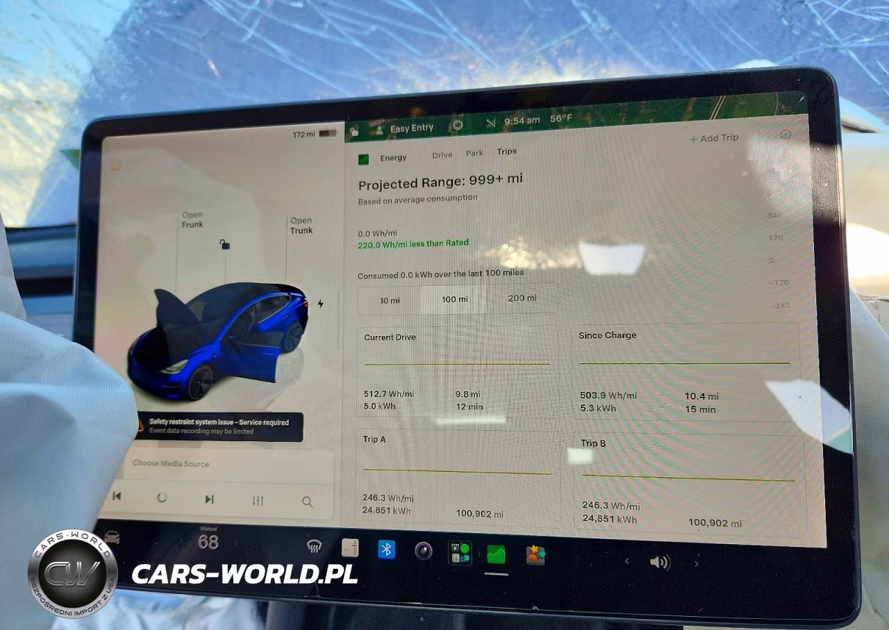 2022 Tesla Model 3 VIN:5YJ3E1EB7NF194503 - 9