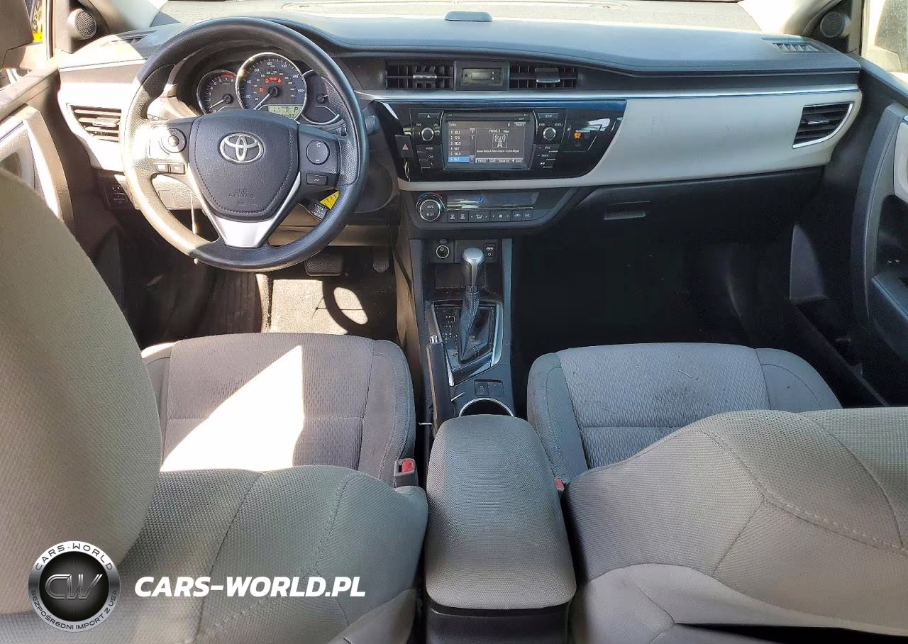 2015 Toyota Corolla Le Plus VIN:5YFBURHE9FP226652 - 8
