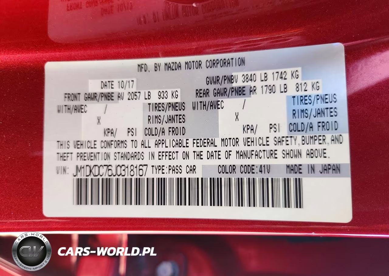 2018 Mazda Cx-3 Touring VIN:JM1DKDC76J0318167 - 13