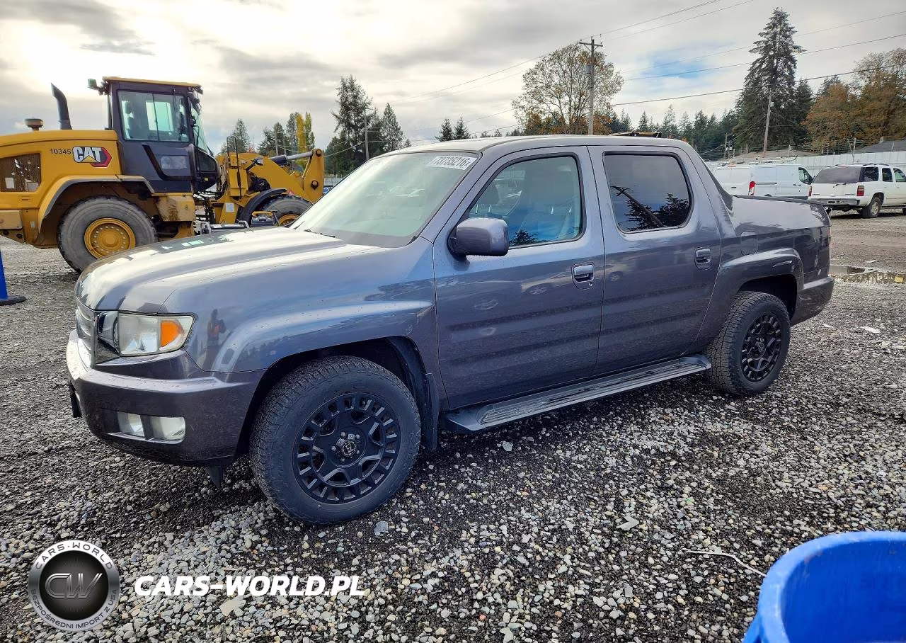 2014 Honda Ridgeline Rtl VIN:5FPYK1F53EB002590 - 1
