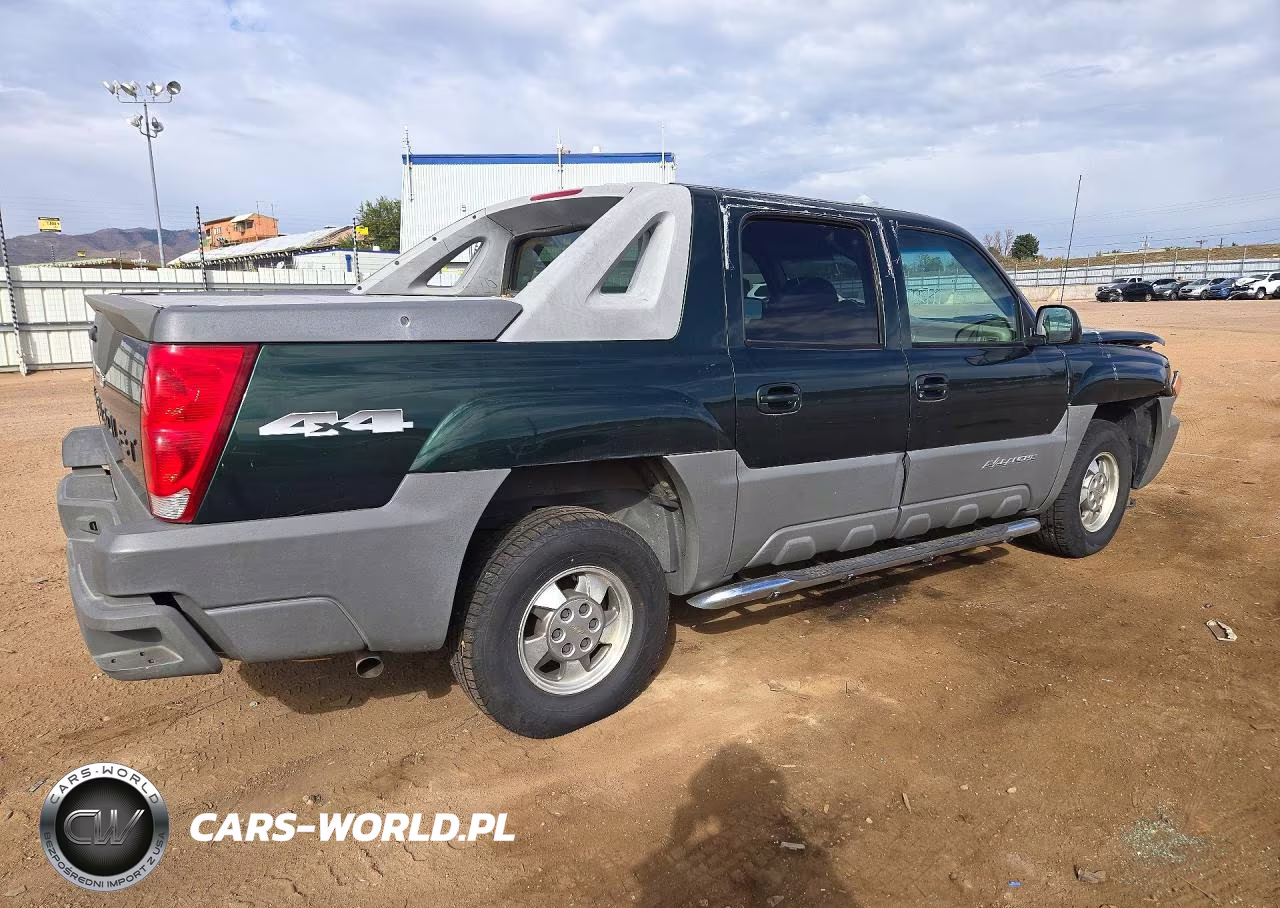 2002 Chevrolet Avalanche K1500 VIN:3GNEK13TX2G312120 - 3