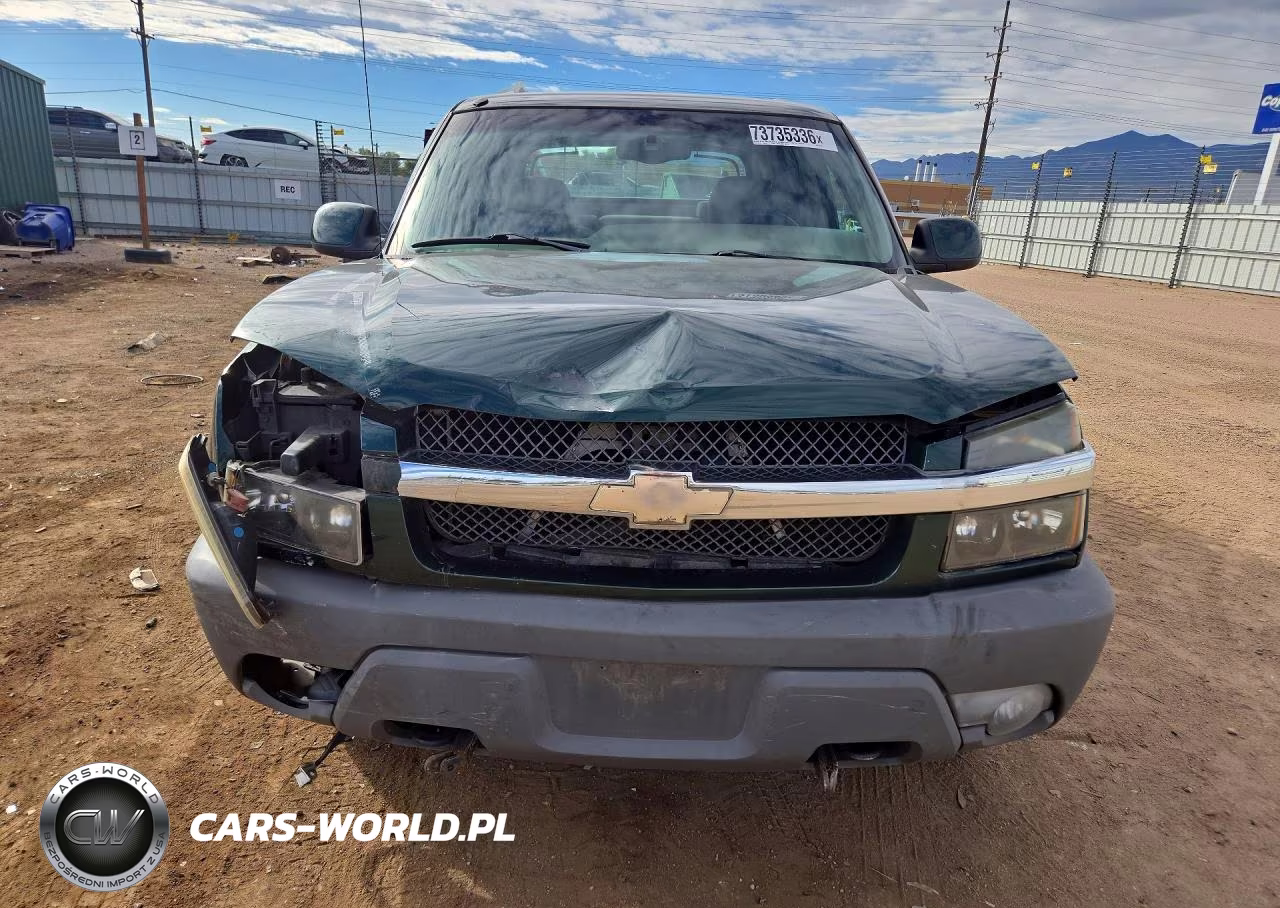 2002 Chevrolet Avalanche K1500 VIN:3GNEK13TX2G312120 - 5