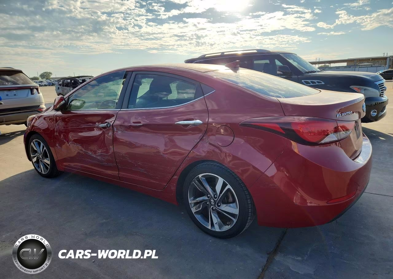 2016 Hyundai Elantra Limited VIN:KMHDH4AE9GU620291 - 2