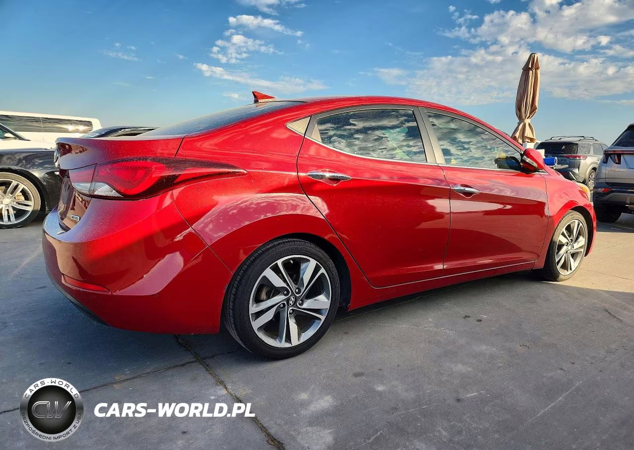 2016 Hyundai Elantra Limited VIN:KMHDH4AE9GU620291 - 3