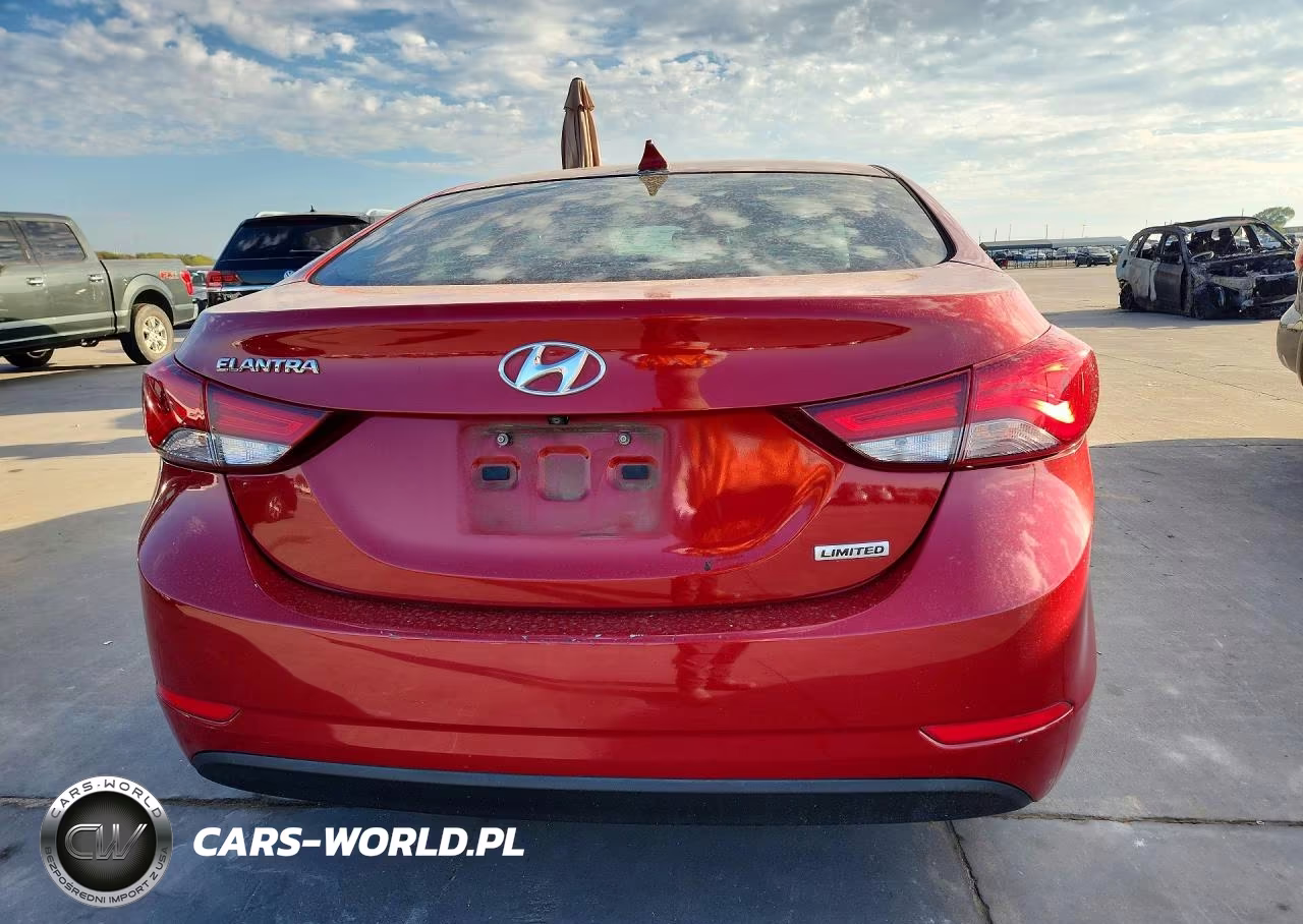 2016 Hyundai Elantra Limited VIN:KMHDH4AE9GU620291 - 6