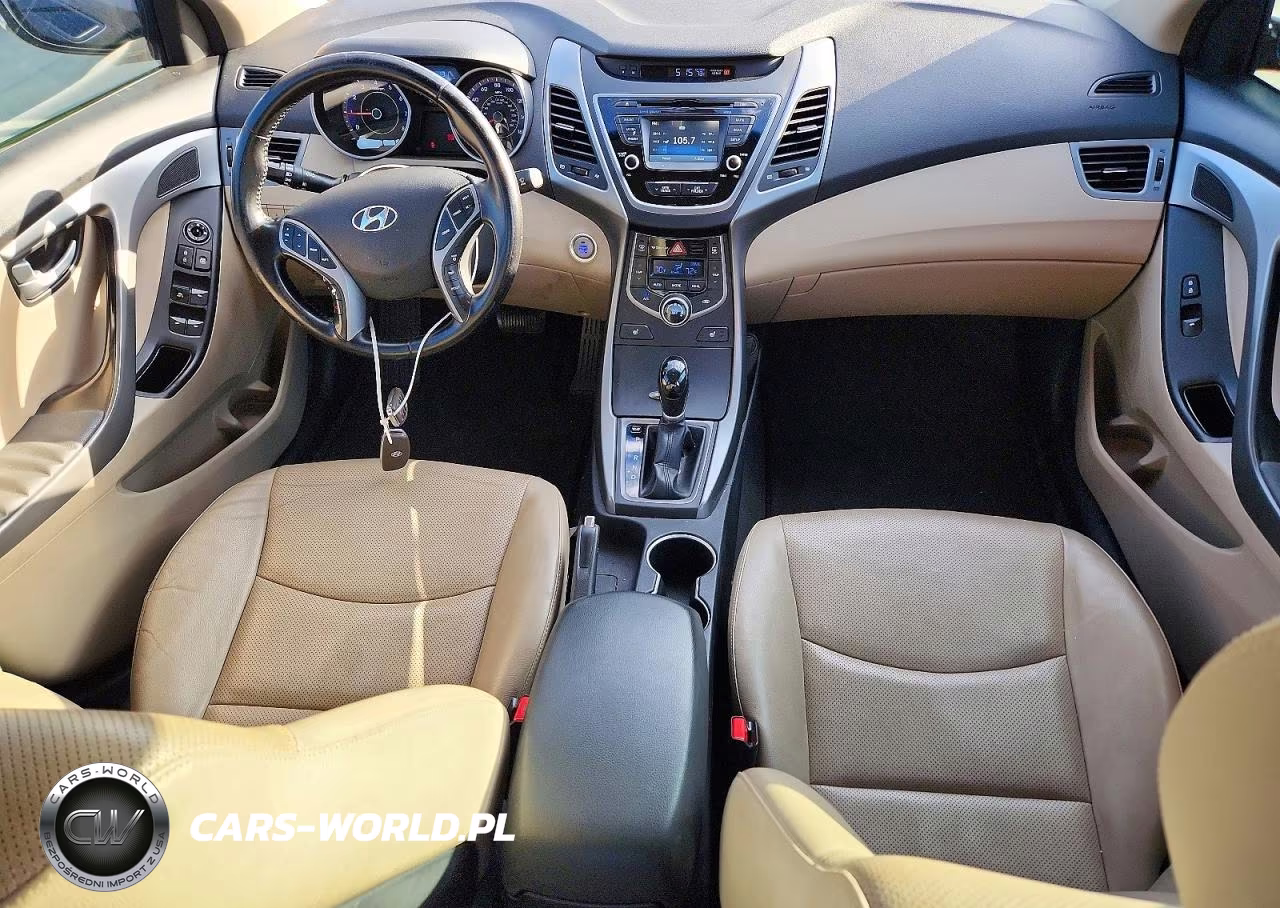 2016 Hyundai Elantra Limited VIN:KMHDH4AE9GU620291 - 8