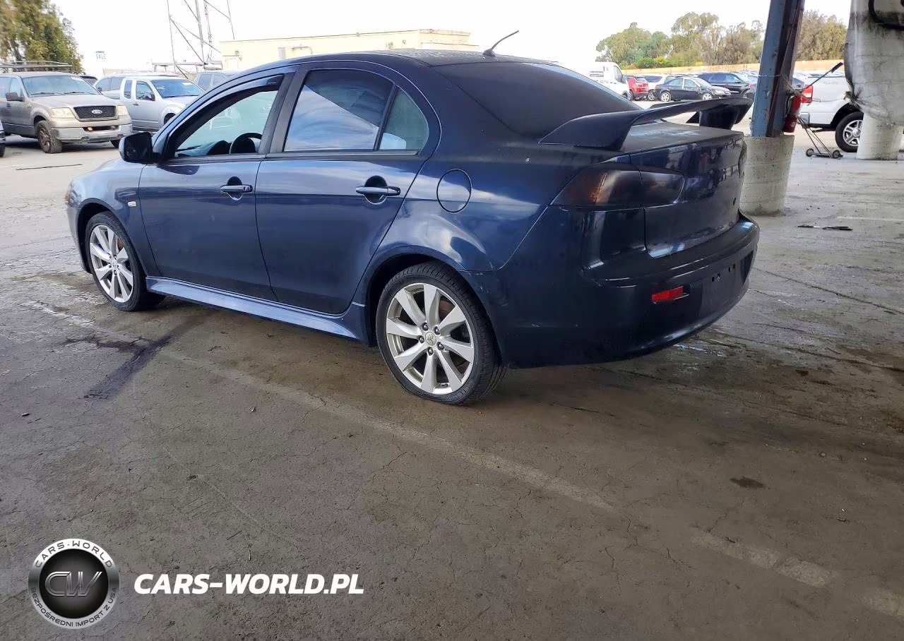 2013 Mitsubishi Lancer Gt VIN:JA32U8FW5DU018532 - 2