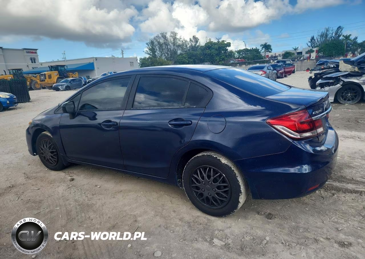 2014 Honda Civic Lx VIN:2HGFB2F57EH518047 - 2