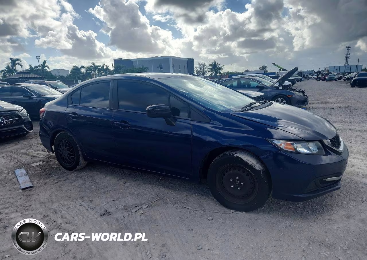 2014 Honda Civic Lx VIN:2HGFB2F57EH518047 - 4