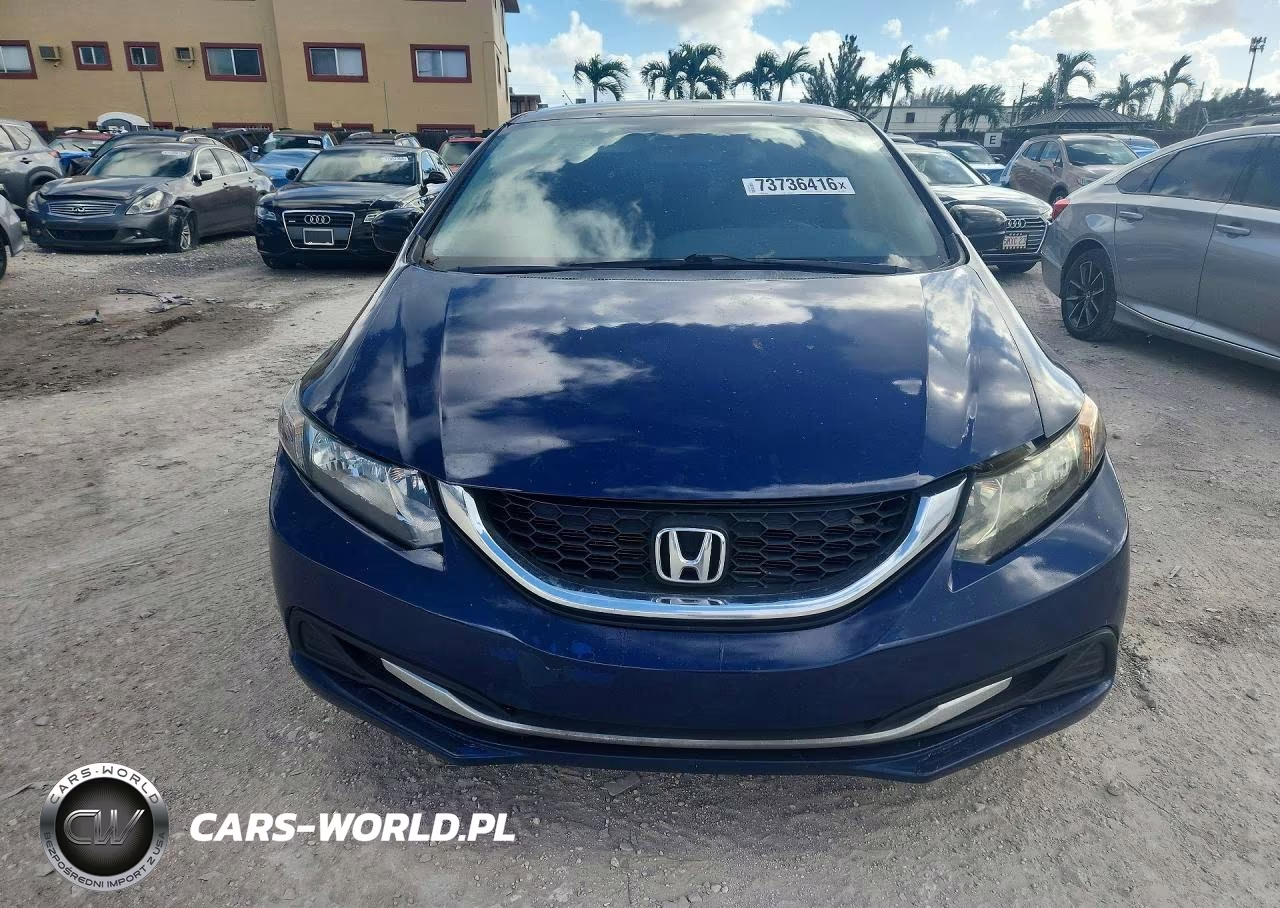 2014 Honda Civic Lx VIN:2HGFB2F57EH518047 - 5