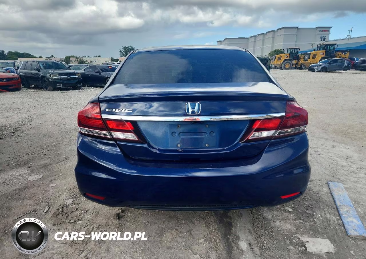 2014 Honda Civic Lx VIN:2HGFB2F57EH518047 - 6