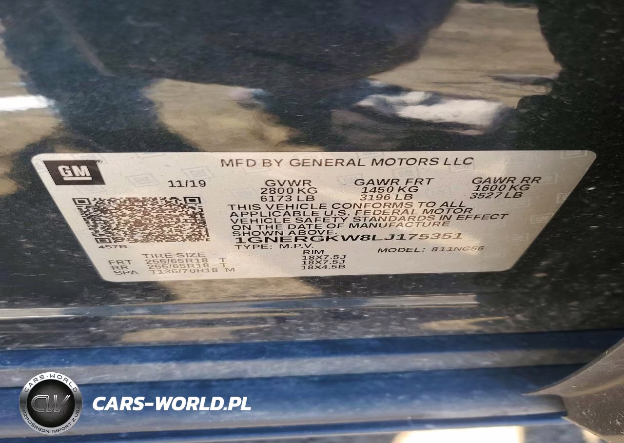 2020 Chevrolet Traverse Lt VIN:1GNERGKW8LJ175351 - 13