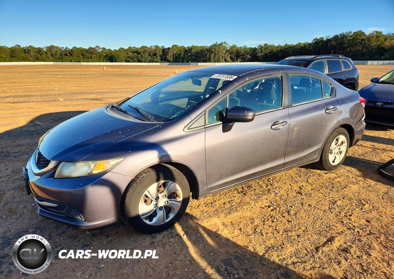 2014 Honda Civic Lx VIN:2HGFB2F56EH559849 - 1