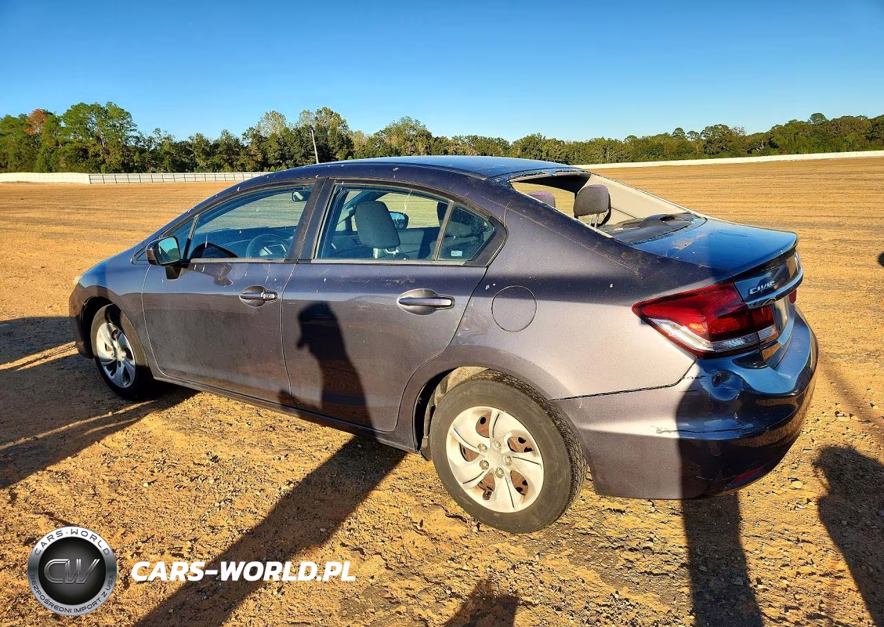 2014 Honda Civic Lx VIN:2HGFB2F56EH559849 - 2