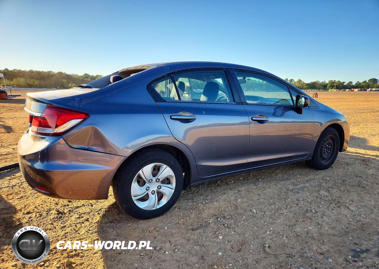 2014 Honda Civic Lx VIN:2HGFB2F56EH559849 - 3