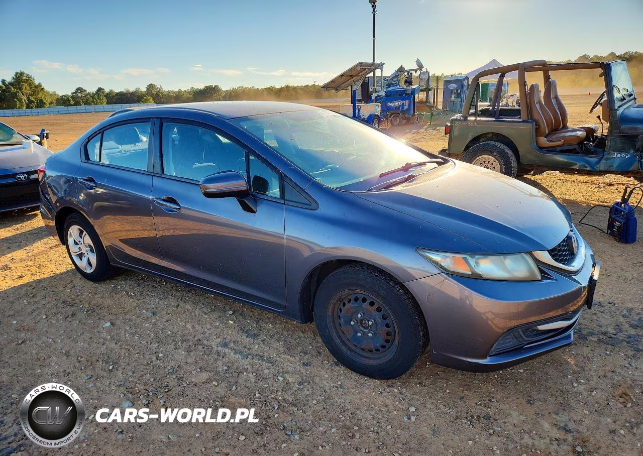 2014 Honda Civic Lx VIN:2HGFB2F56EH559849 - 4