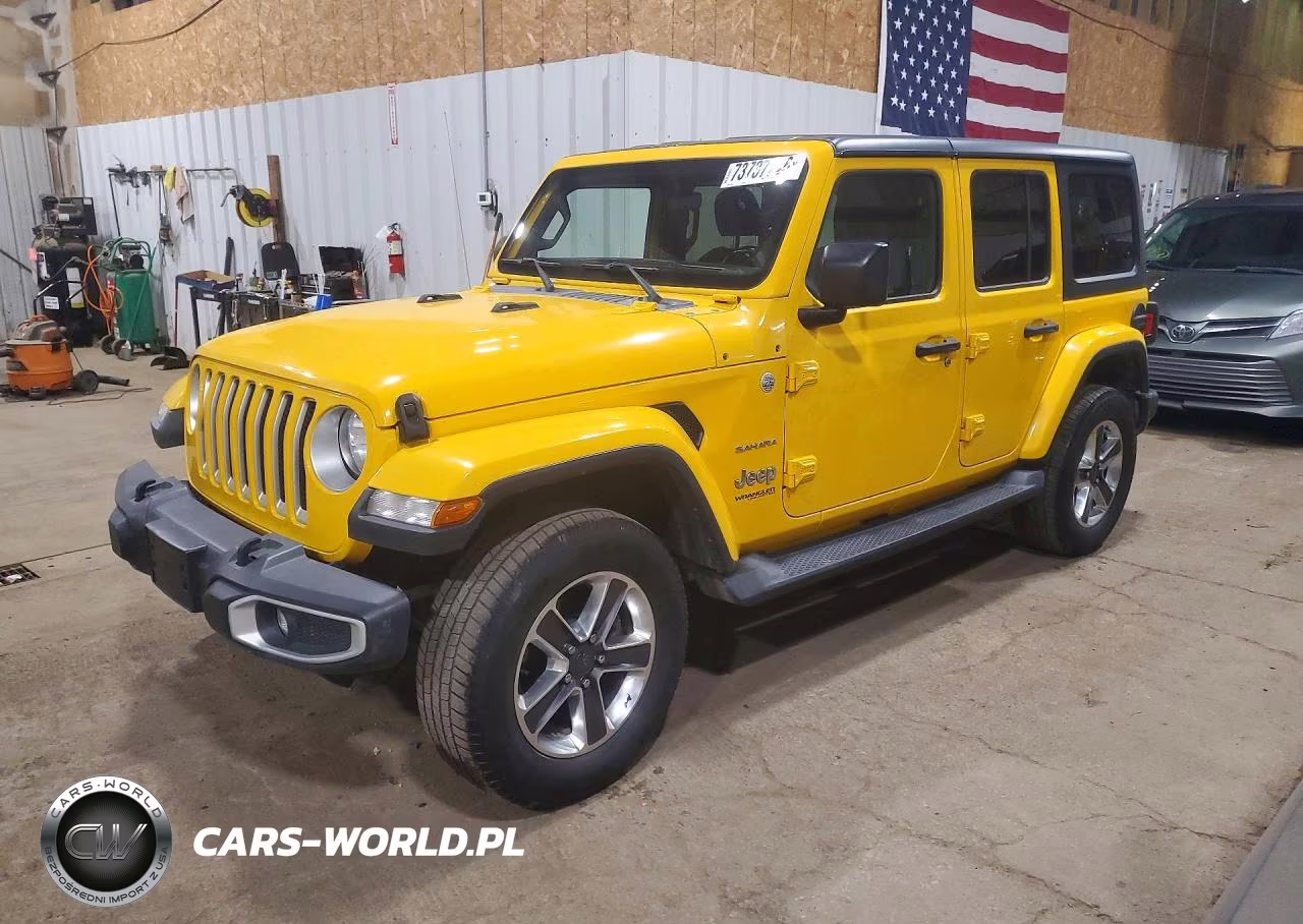2020 Jeep Wrangler Unlimited Sahara VIN:1C4HJXEN9LW114514 - 1