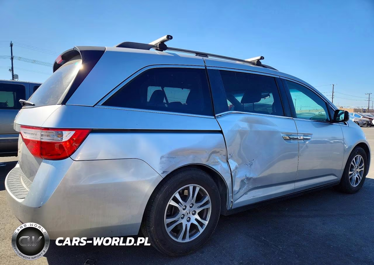 2012 Honda Odyssey Ex VIN:5FNRL5H4XCB126830 - 3