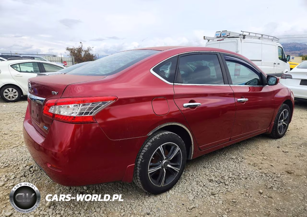 2014 Nissan Sentra Sv VIN:3N1AB7AP7EY264299 - 3