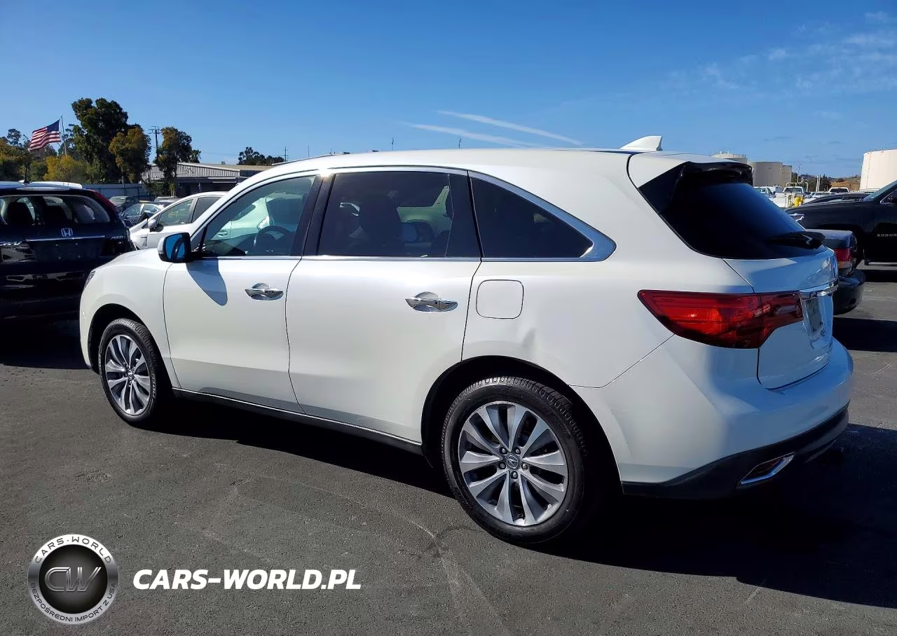 2014 Acura Mdx Technology Package VIN:5FRYD4H45EB023853 - 2