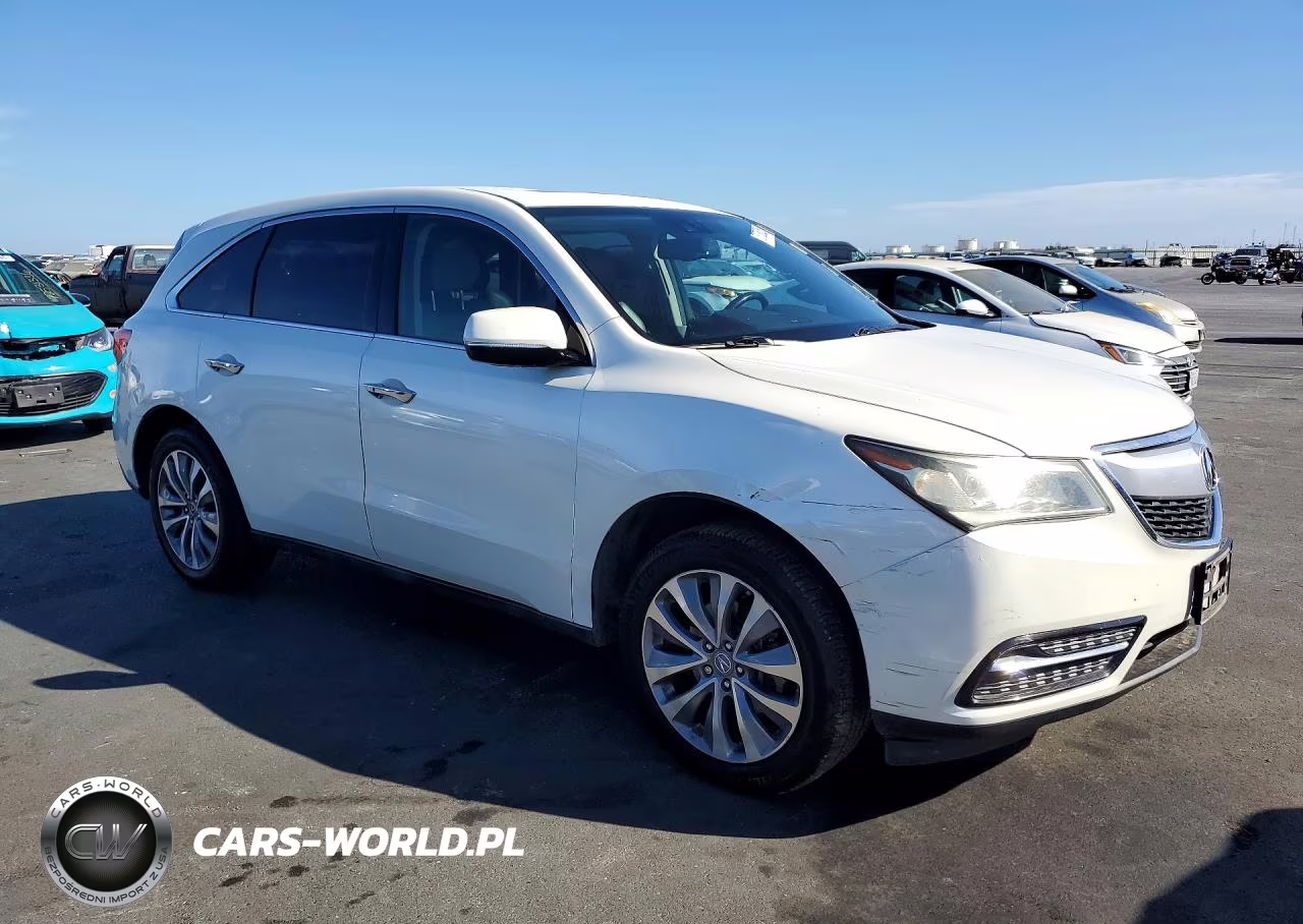 2014 Acura Mdx Technology Package VIN:5FRYD4H45EB023853 - 4