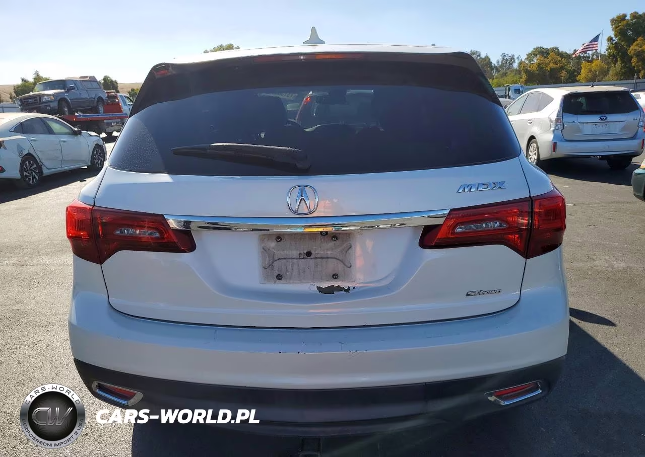 2014 Acura Mdx Technology Package VIN:5FRYD4H45EB023853 - 6