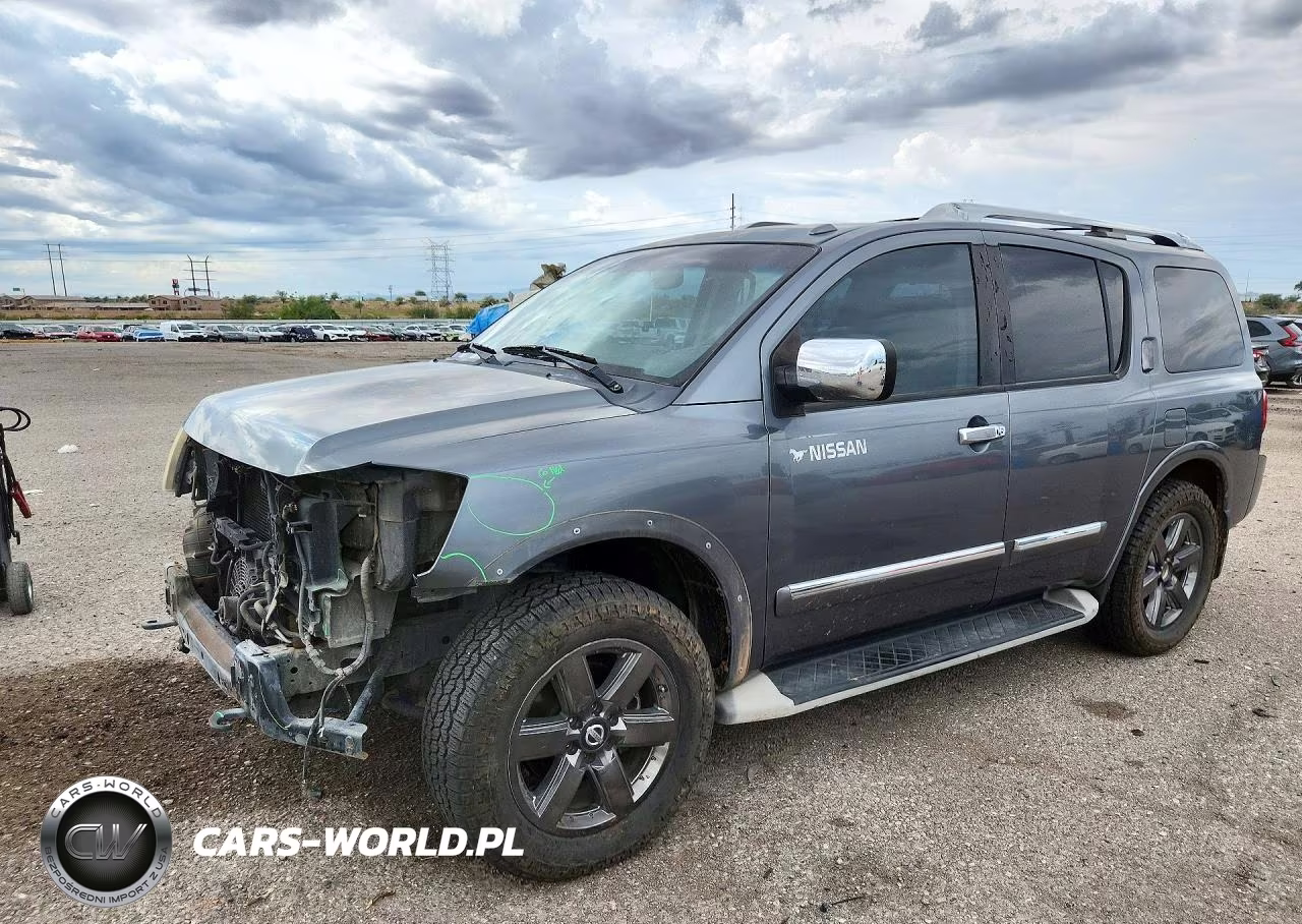 2013 Nissan Armada Platinum VIN:5N1AA0NE9DN610764 - 1