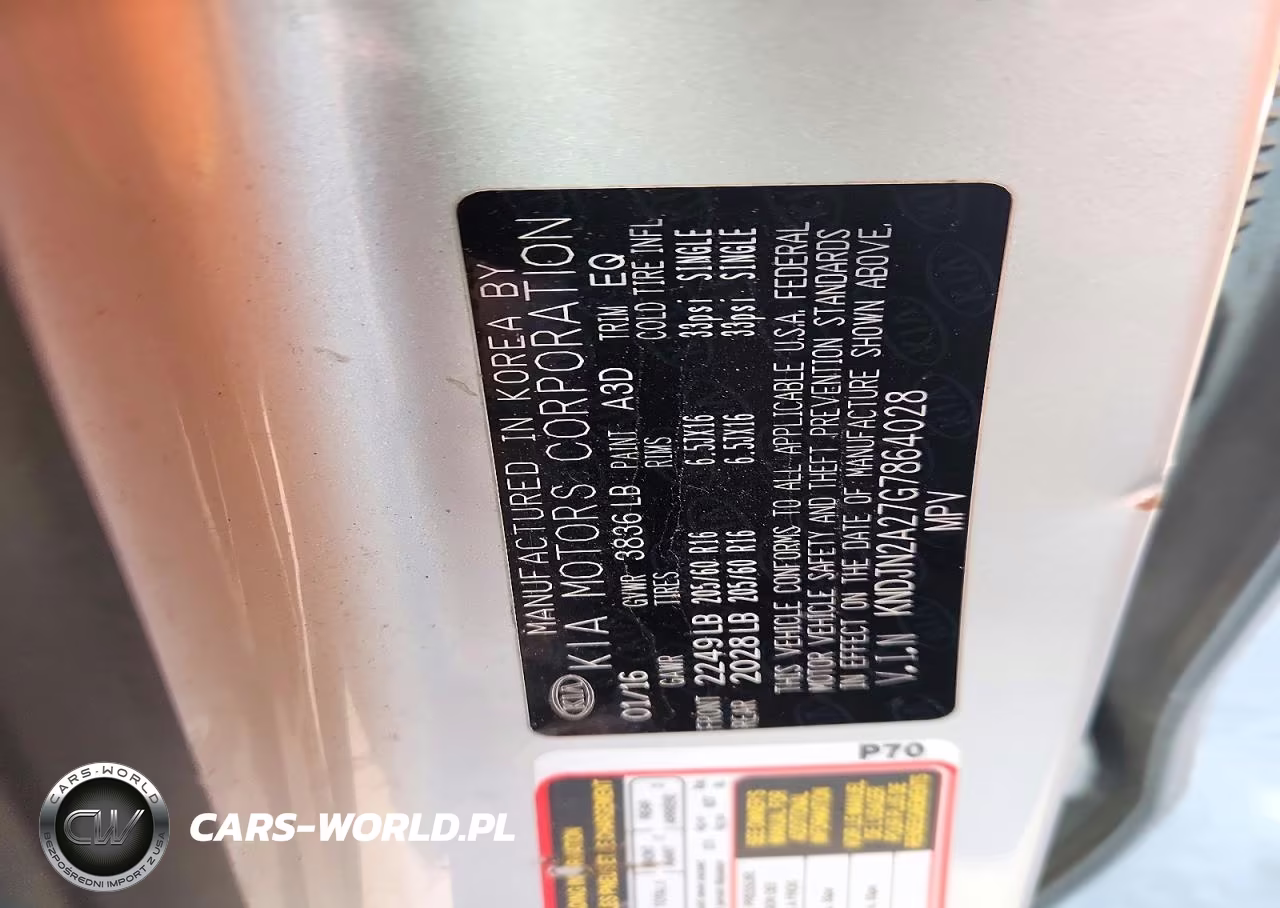2016 Kia Soul Base VIN:KNDJN2A27G7864028 - 12