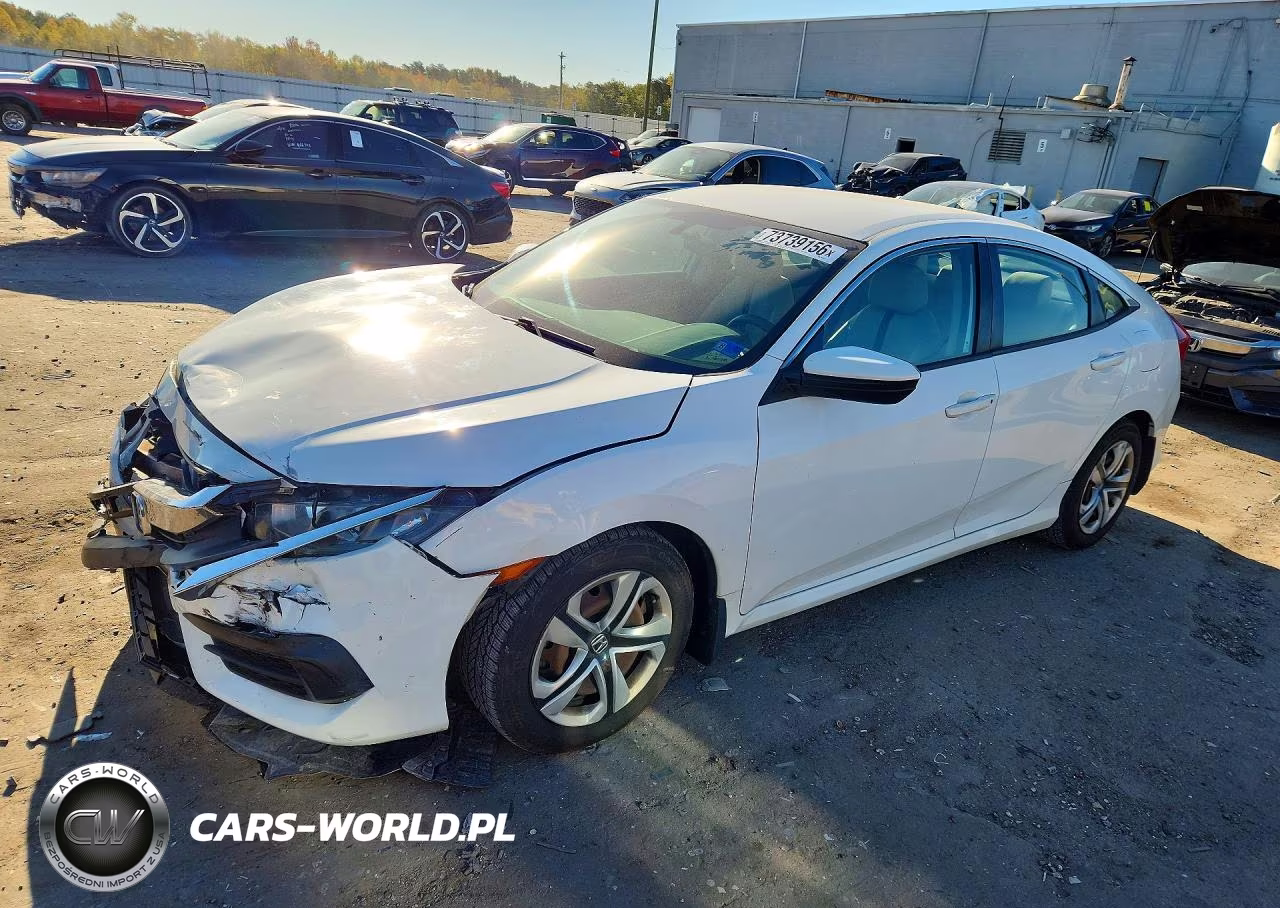 2016 Honda Civic Lx VIN:19XFC2F58GE088927 - 1